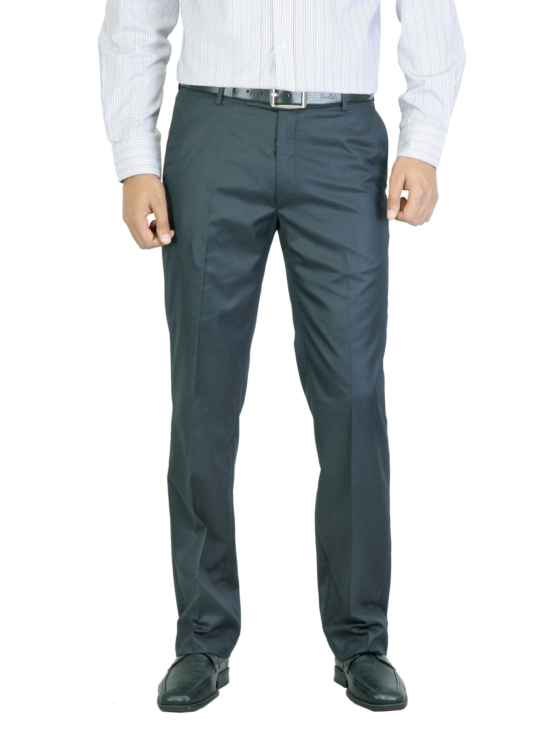 Arrow Men Navy Grey Trousers