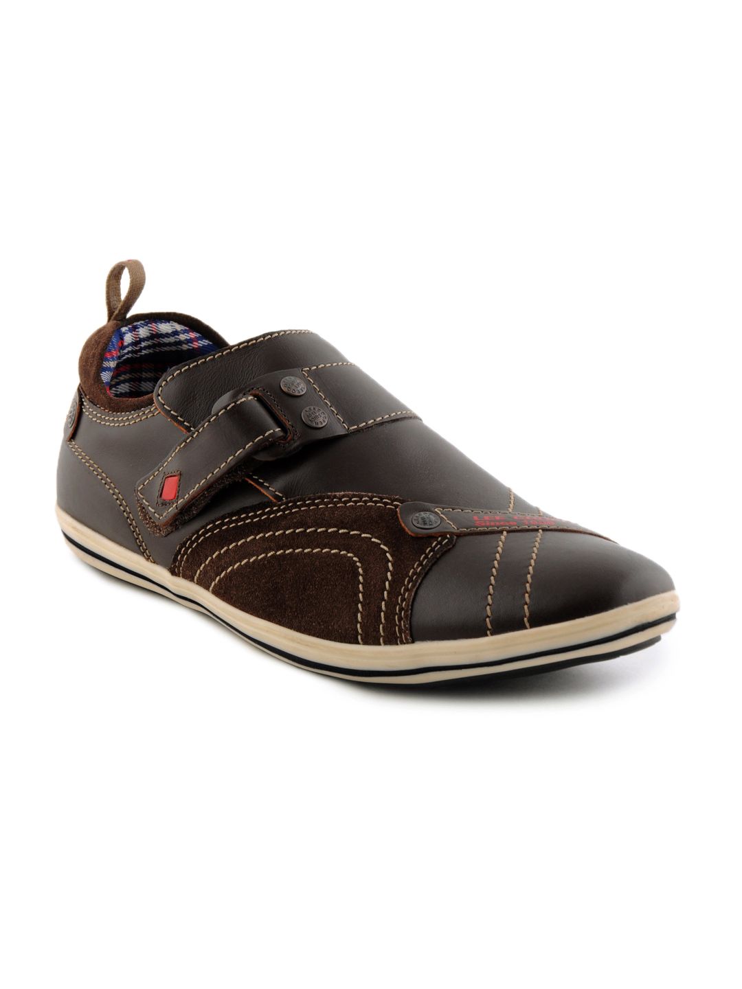 Lee Cooper Men Brown Casual Shoes