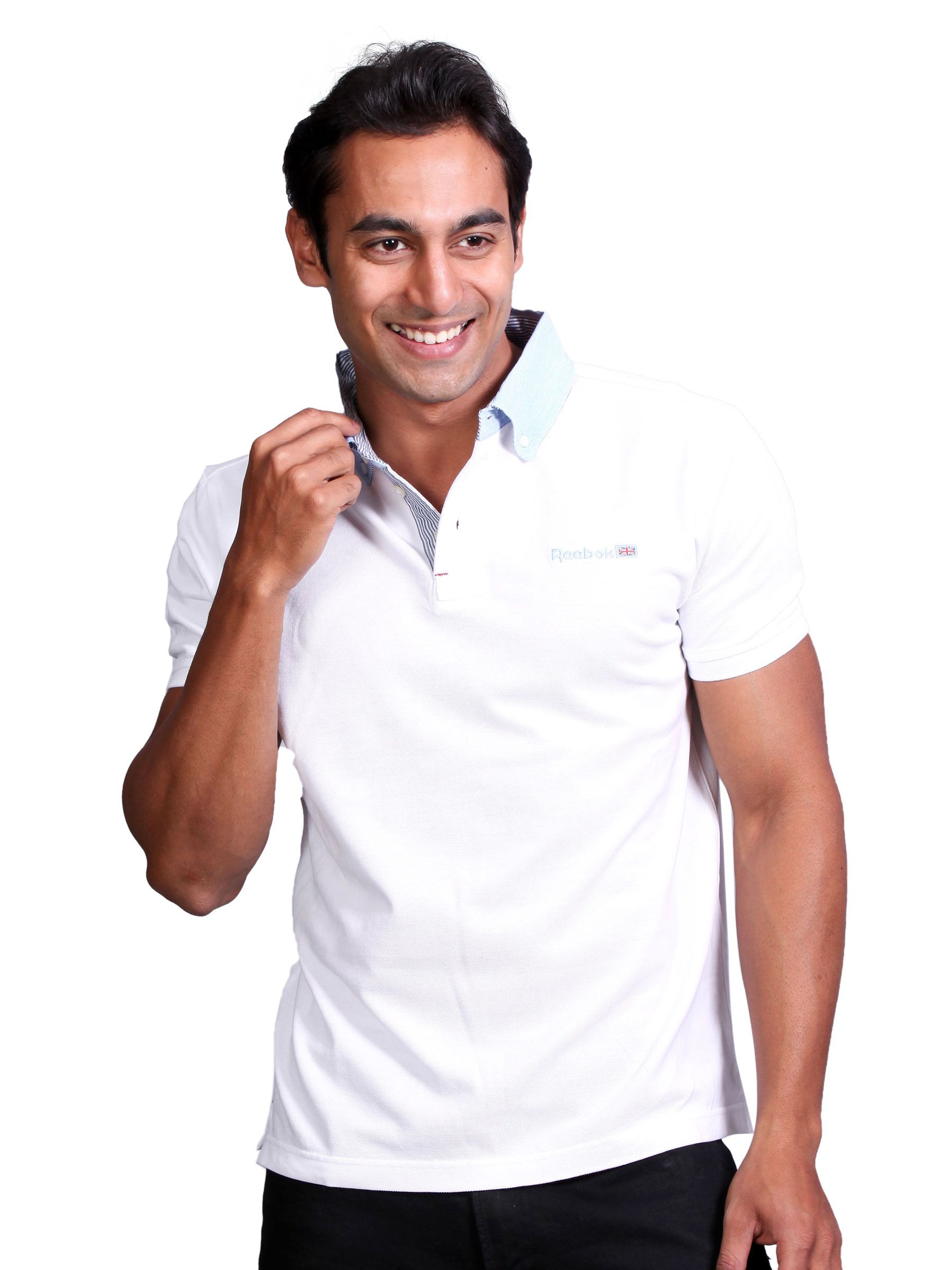 Reebok Men Audi White T-shirt