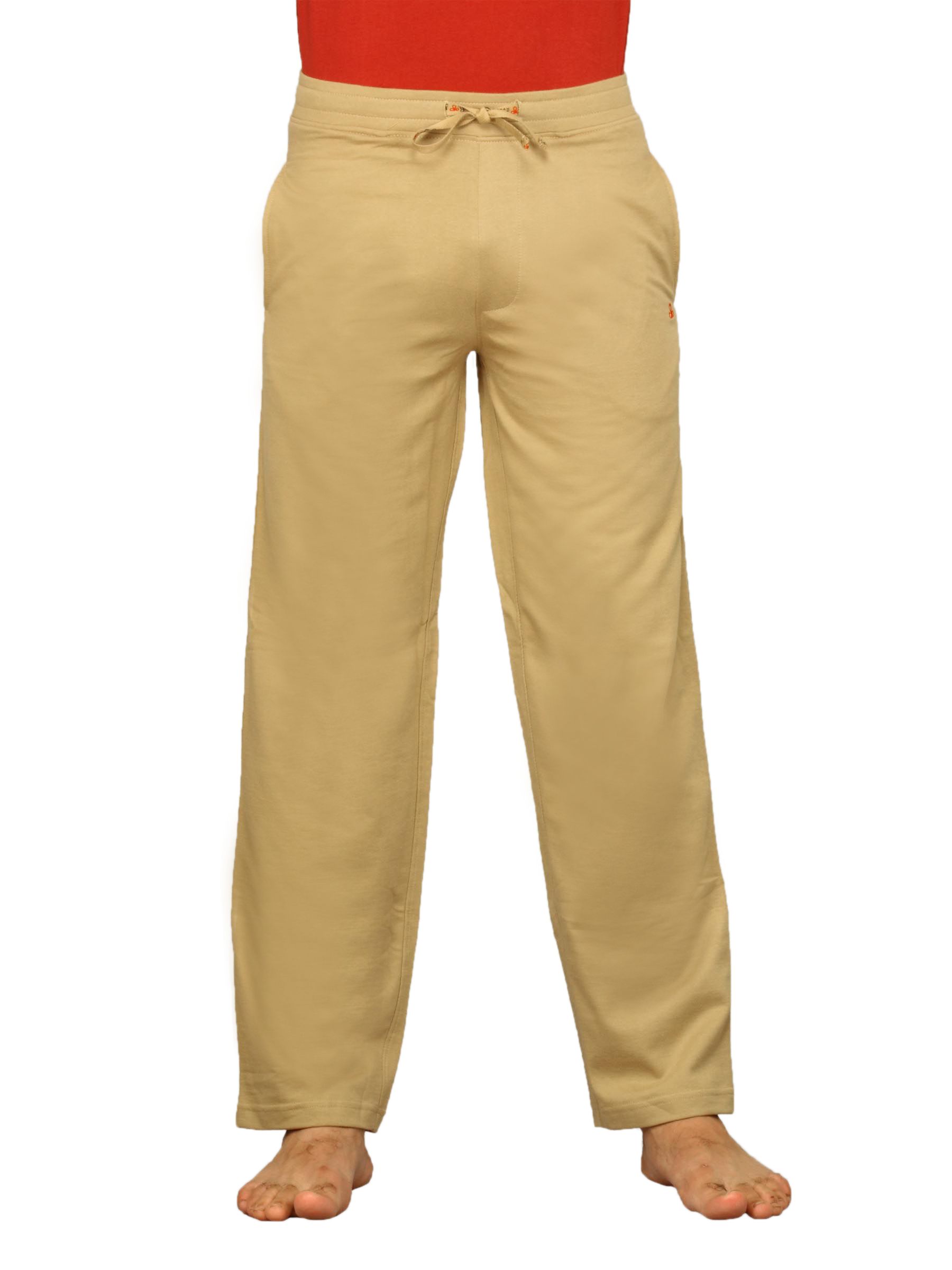 Urban Yoga Men's Yoga Beige Track Pant