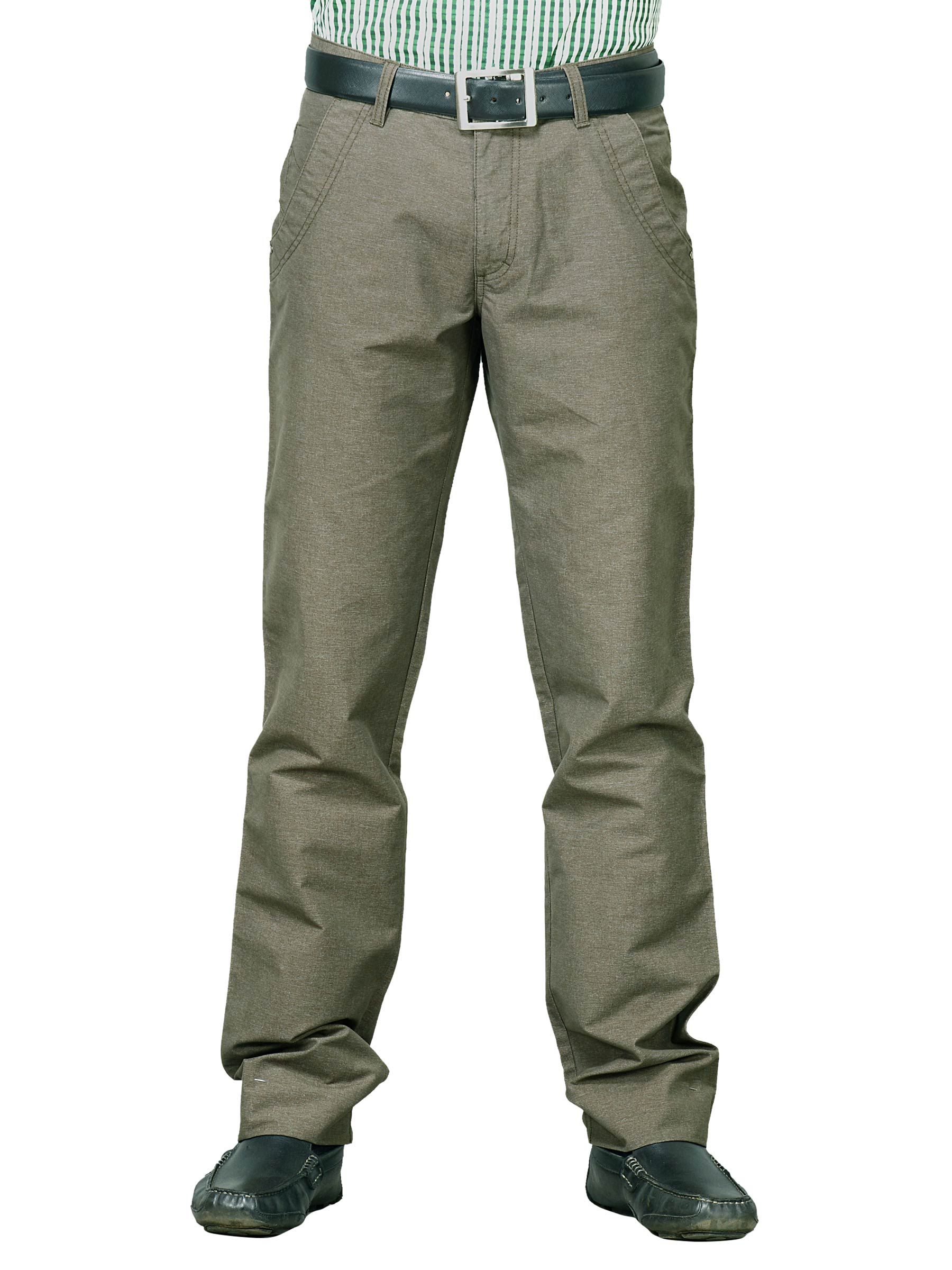 Indigo Nation Men ID Yarn Dyed Olive Trousers