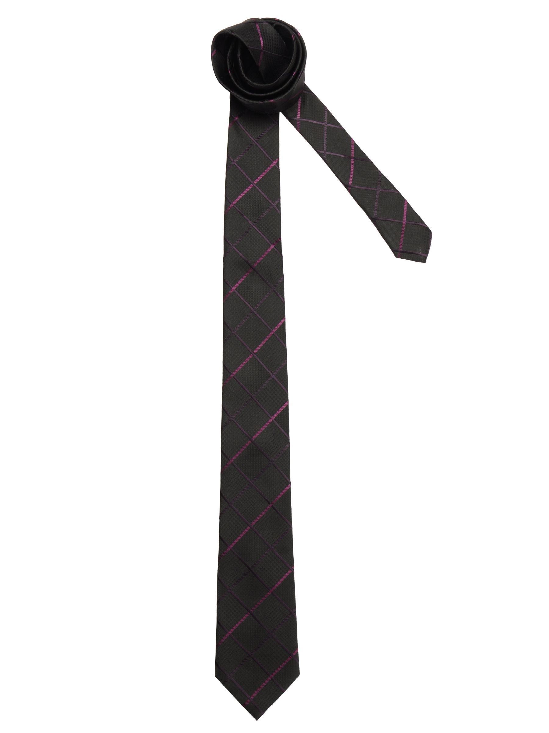 Turtle Men Check Black Ties