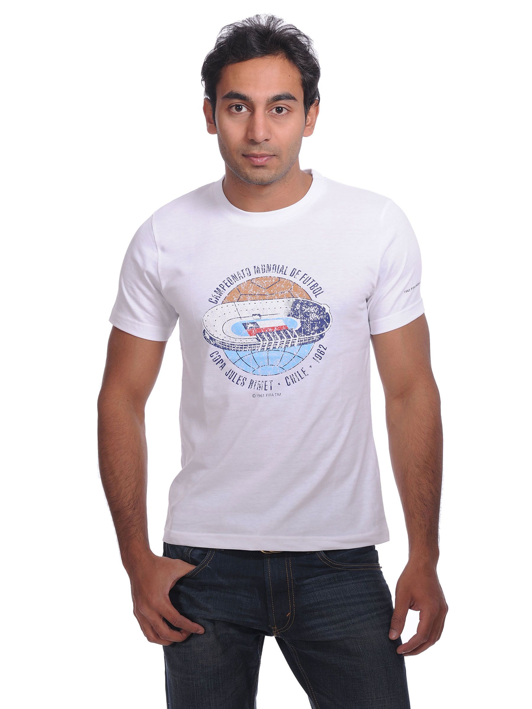 FIFA Mens 1962 World Cup White T-shirt