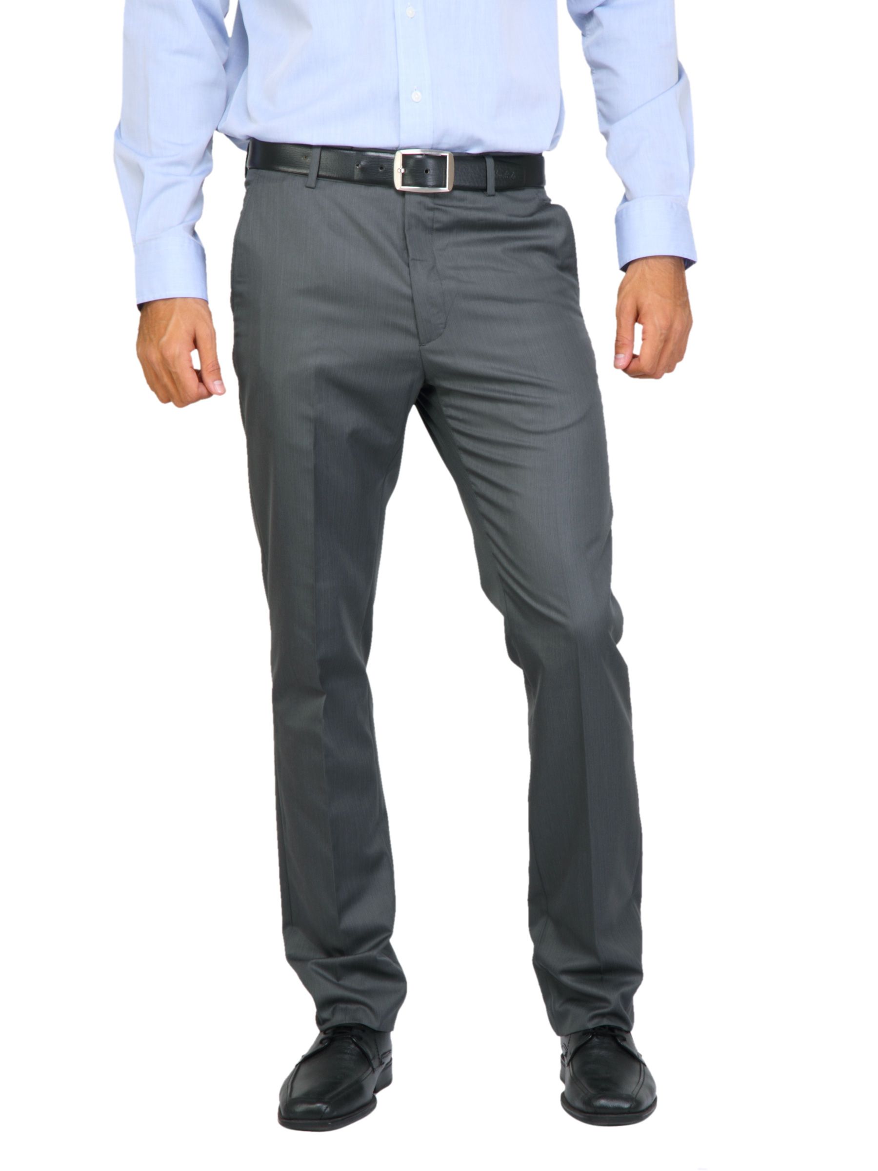 Arrow Men TR Finish Grey Trousers