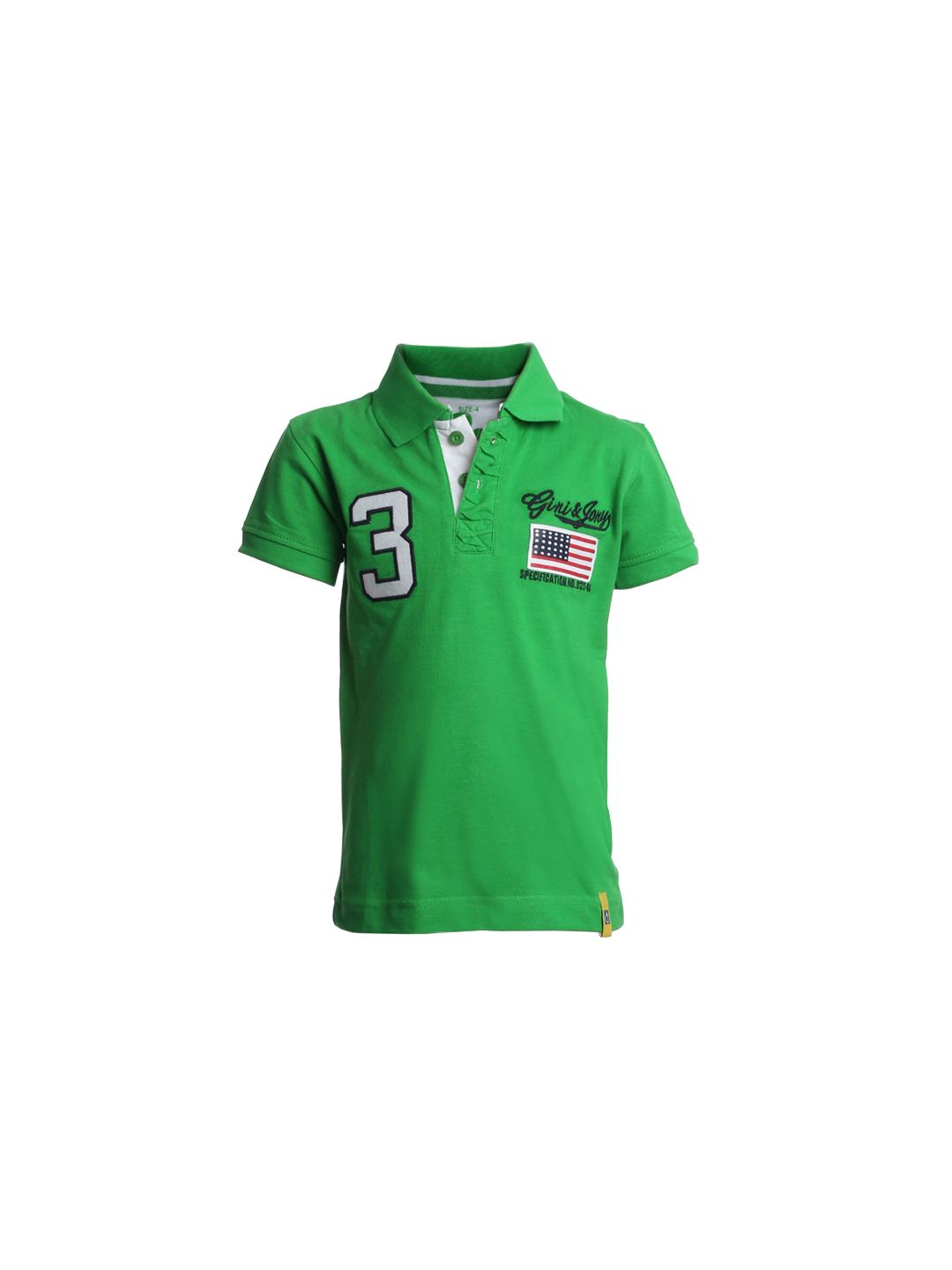 Gini and Jony Boys Green T-shirt