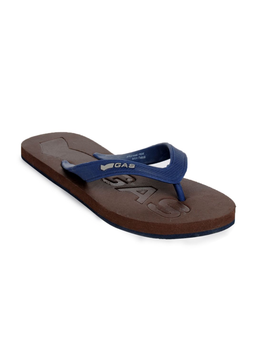 Gas Men Brown Freak Flip Flops