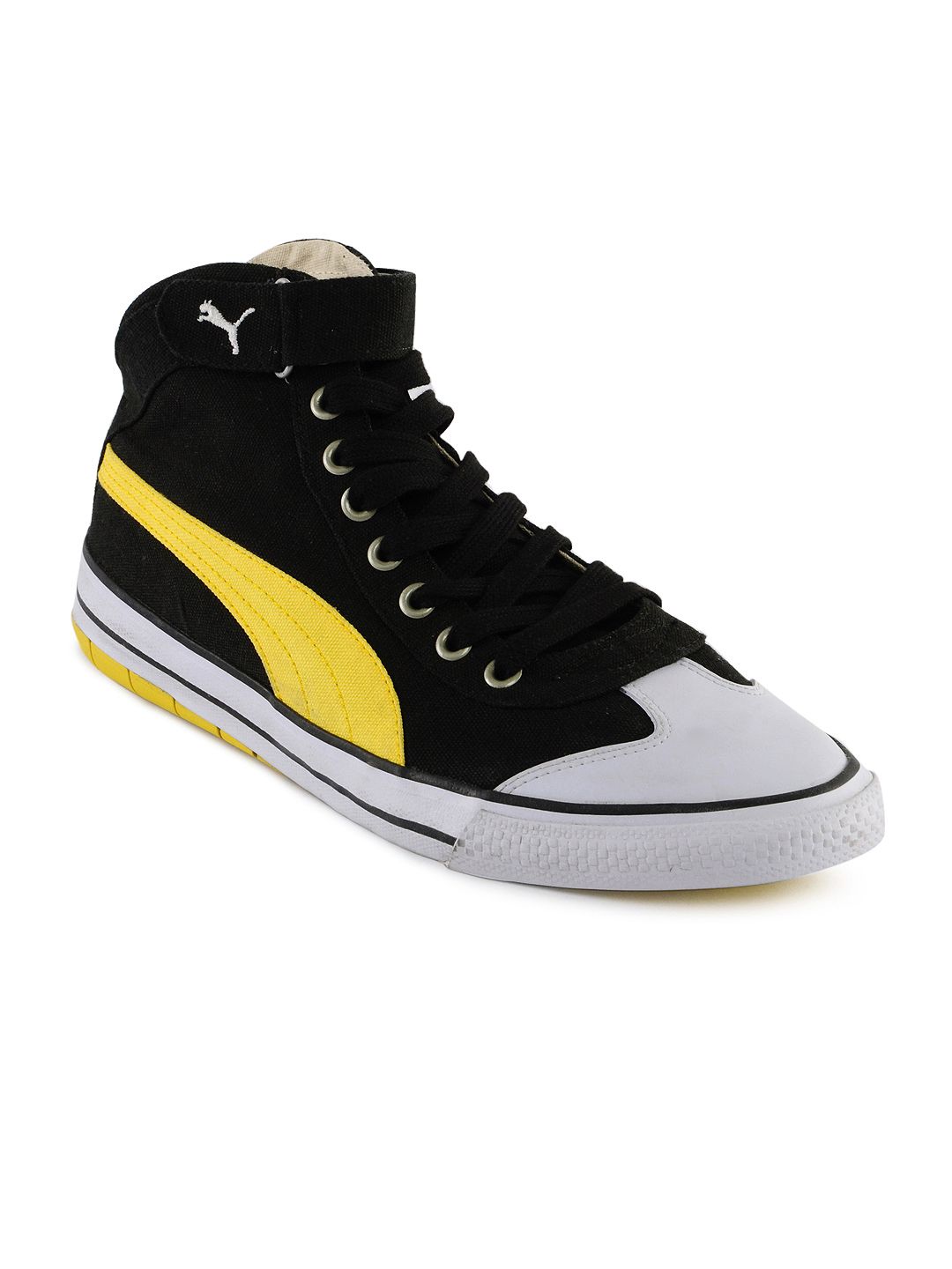 Puma Men Mid Funpack Black & White Shoes