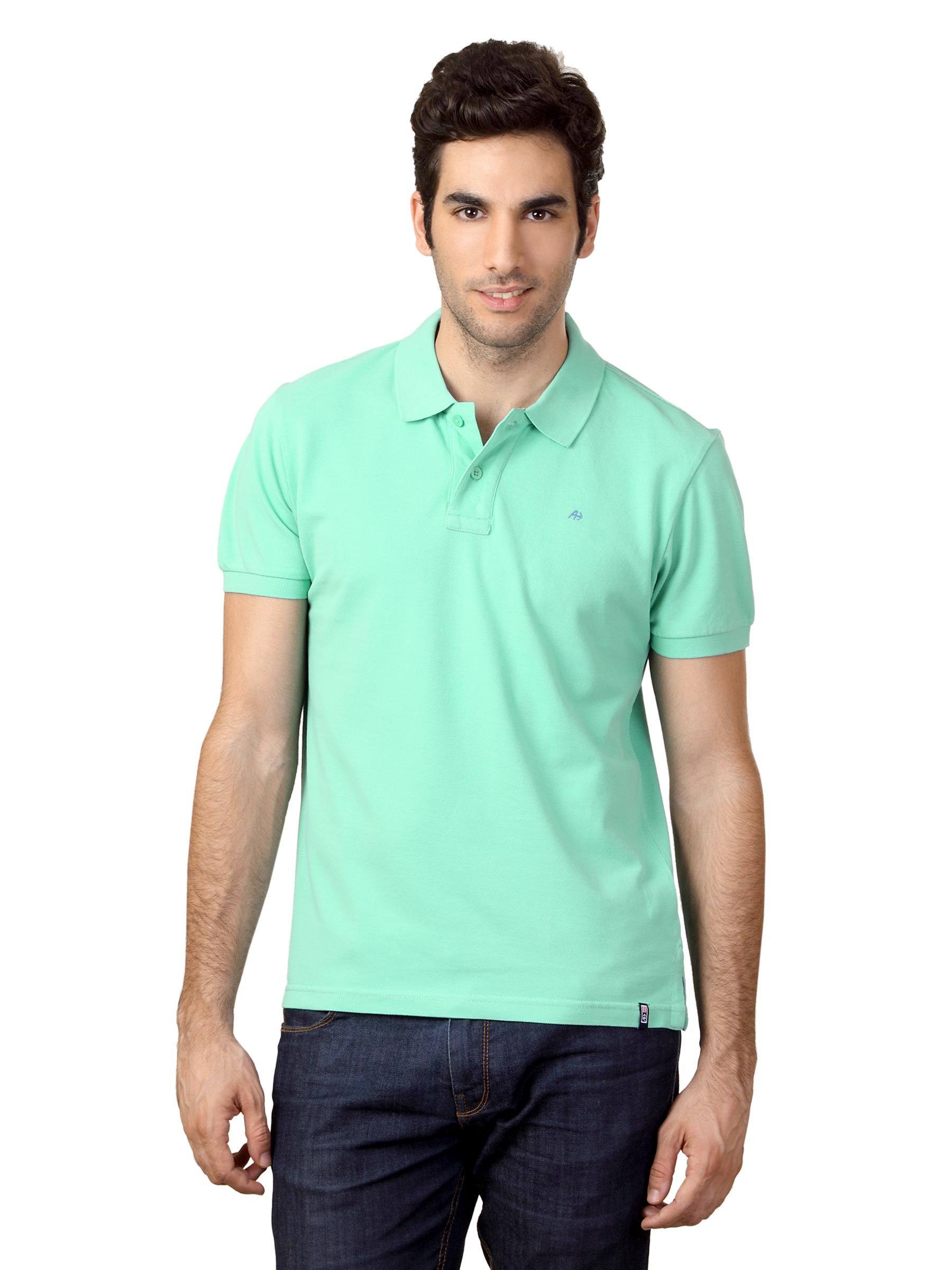 Arrow Sport Men Green T-shirt