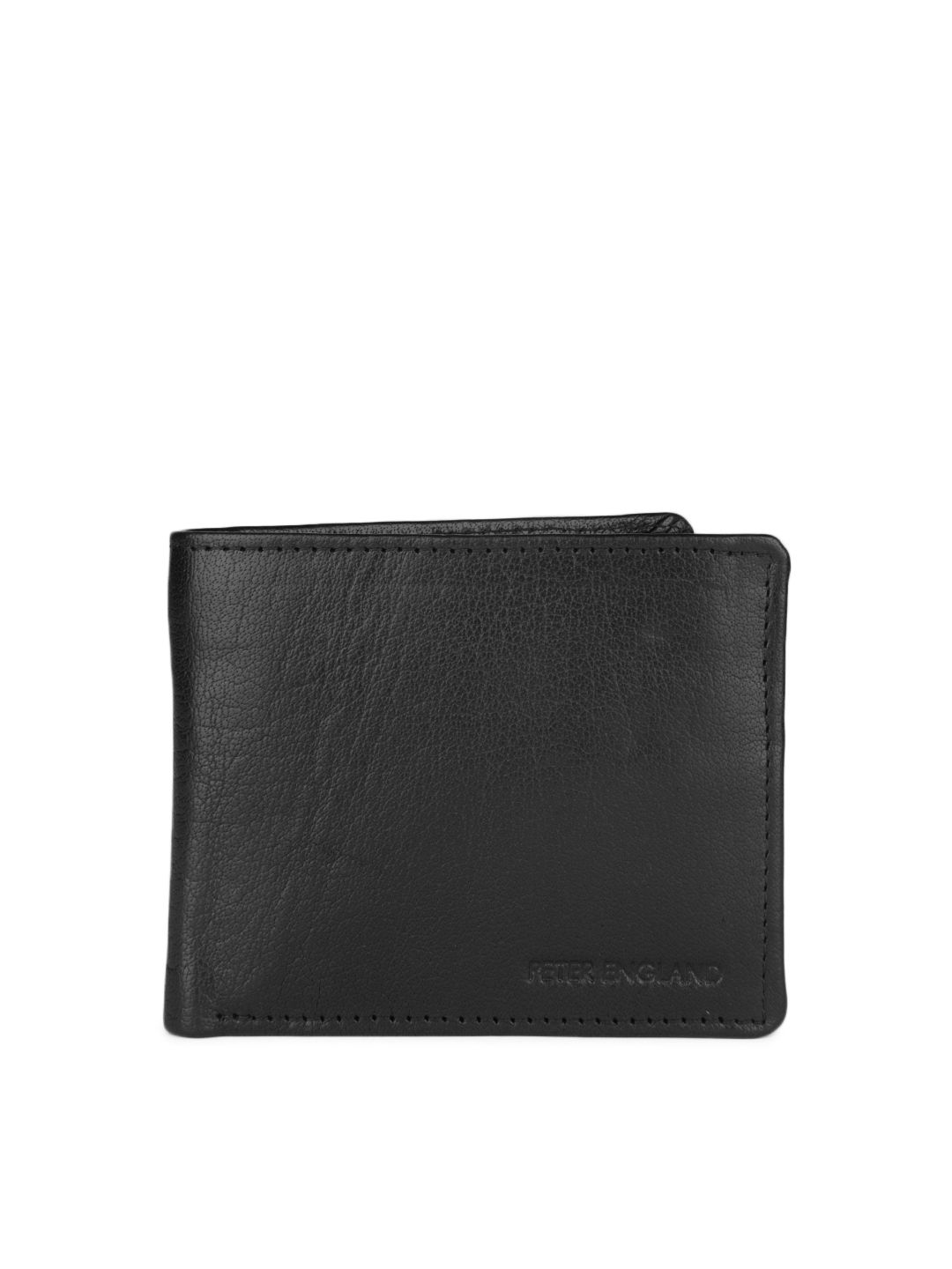 Peter England Men Black Wallet