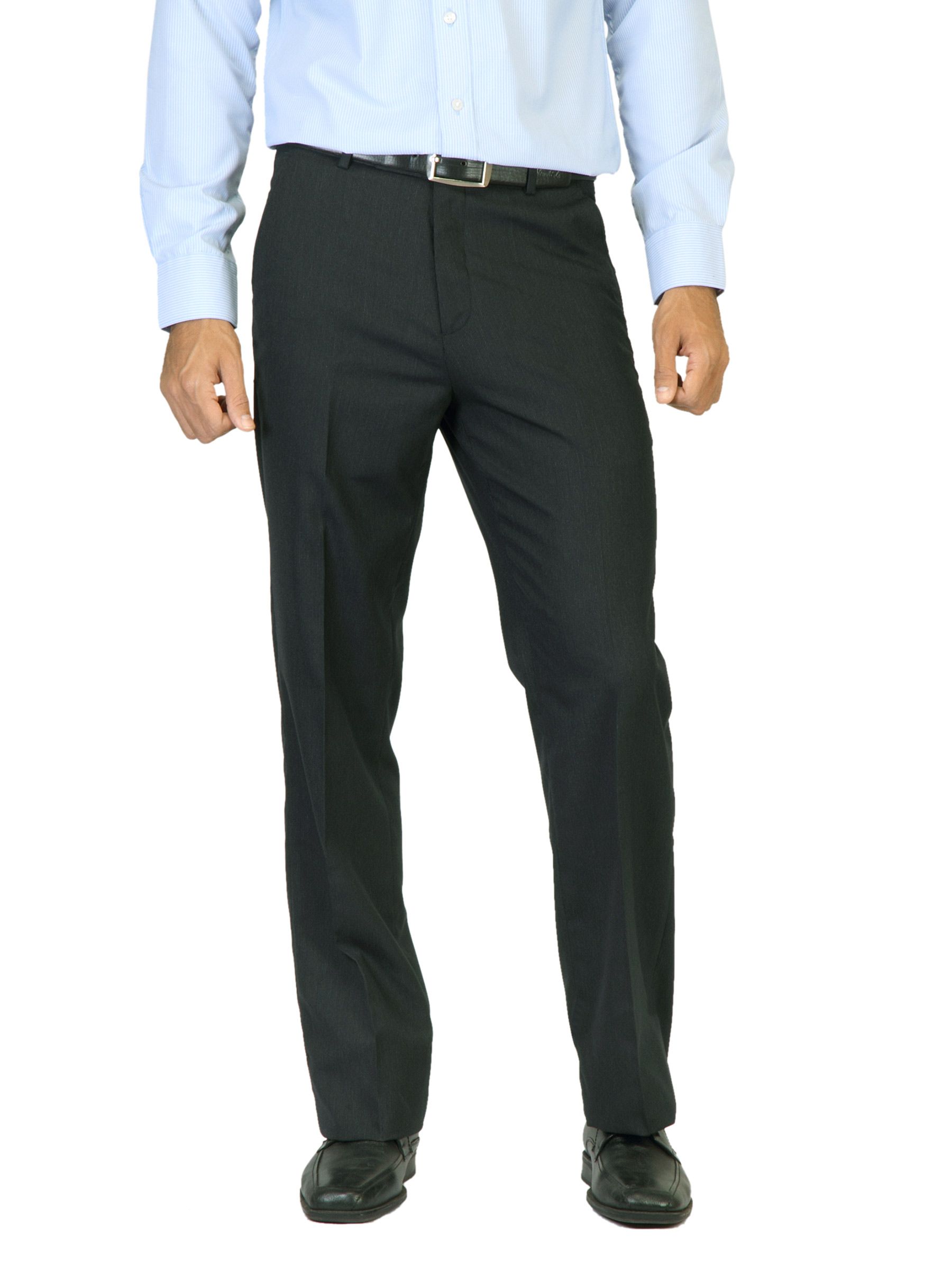 John Miller Men Navy Blue Trousers