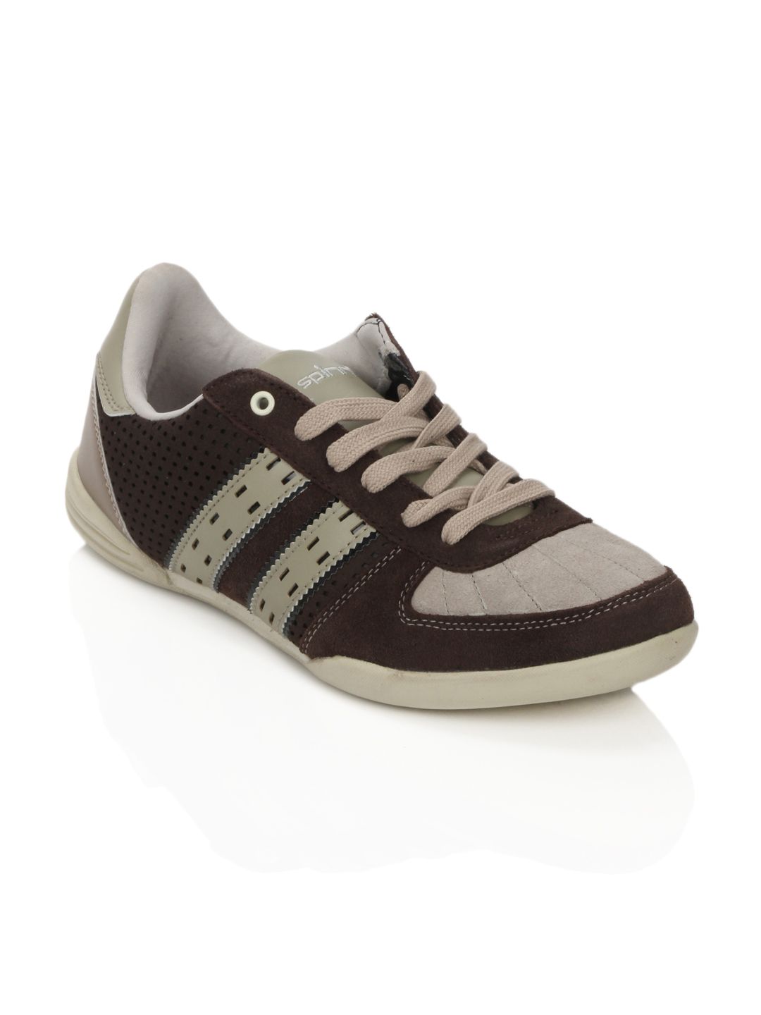 Spinn Men Newport Brown Shoes
