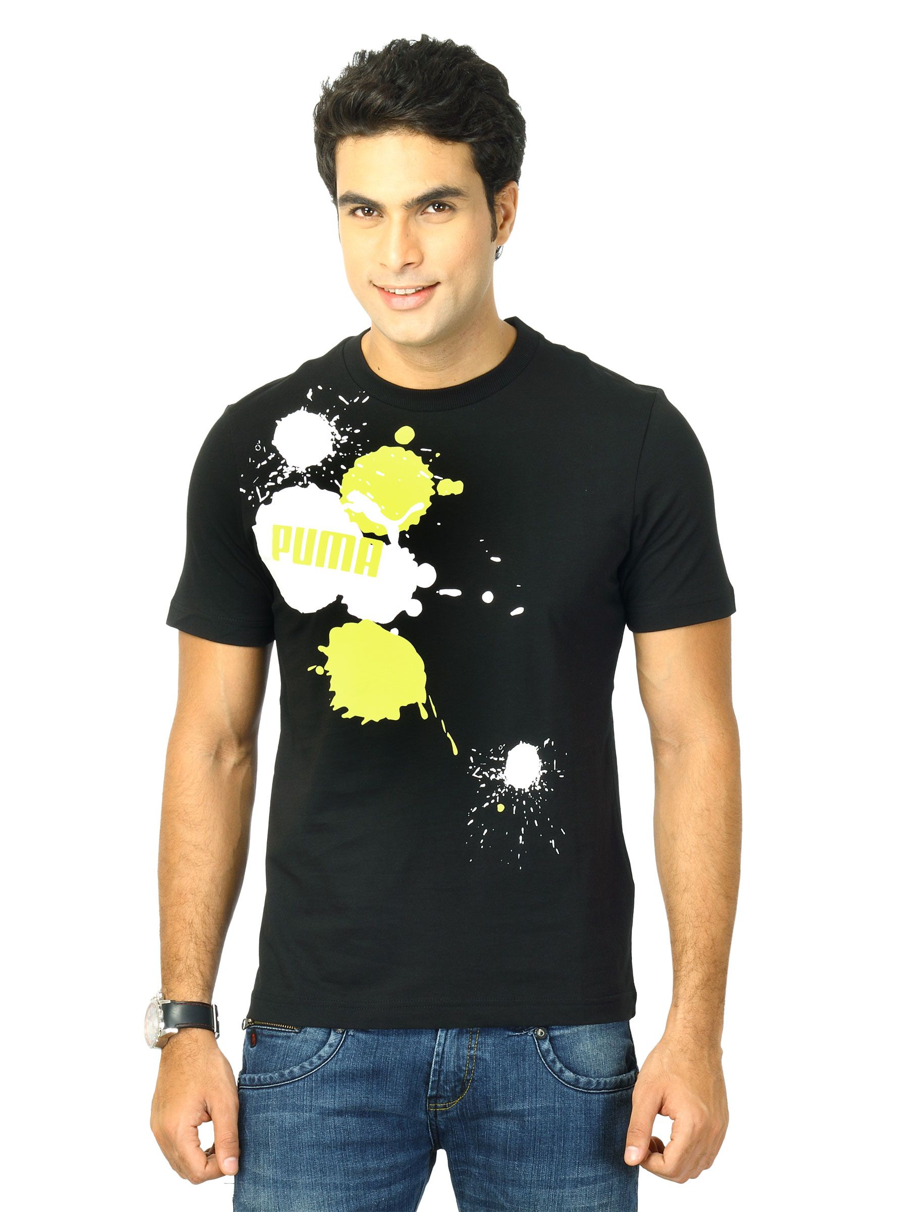 Puma Mens Colour Splash T-shirt