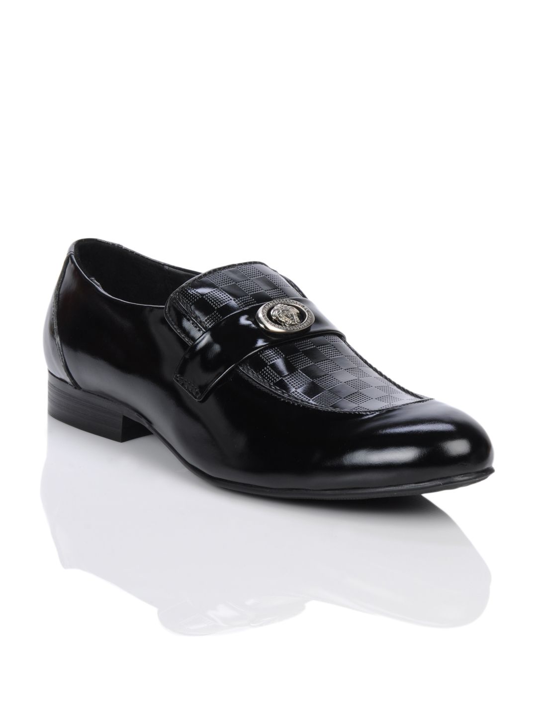 Homme Men Black Formal Shoes