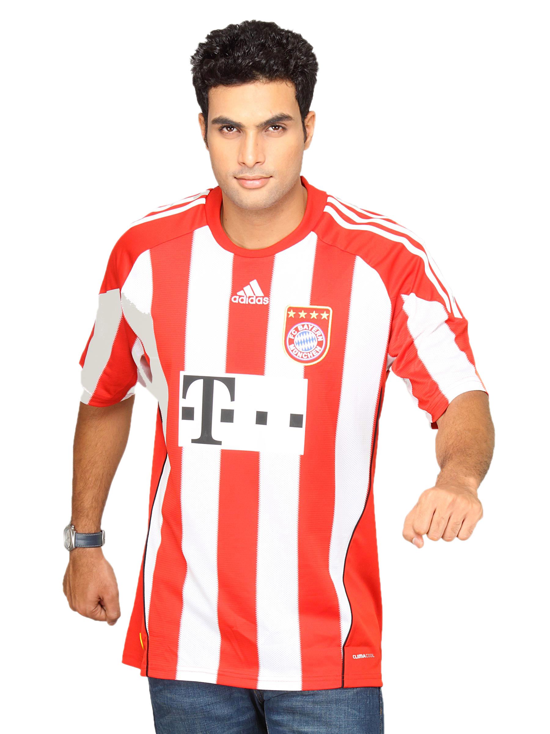 ADIDAS Men Bayern Munchen Red Jersey