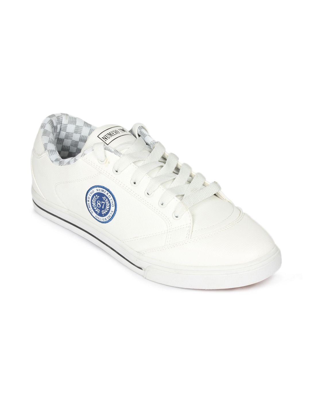 Numero Uno Men White Shoes