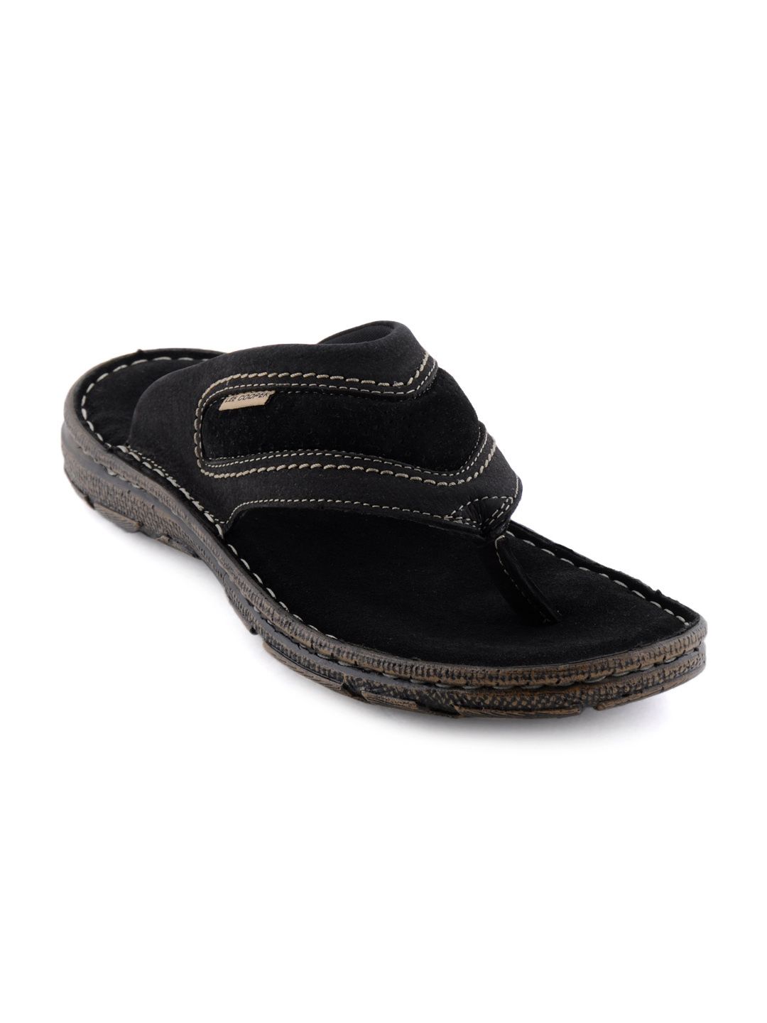 Lee Cooper Men Black Casual Sandals