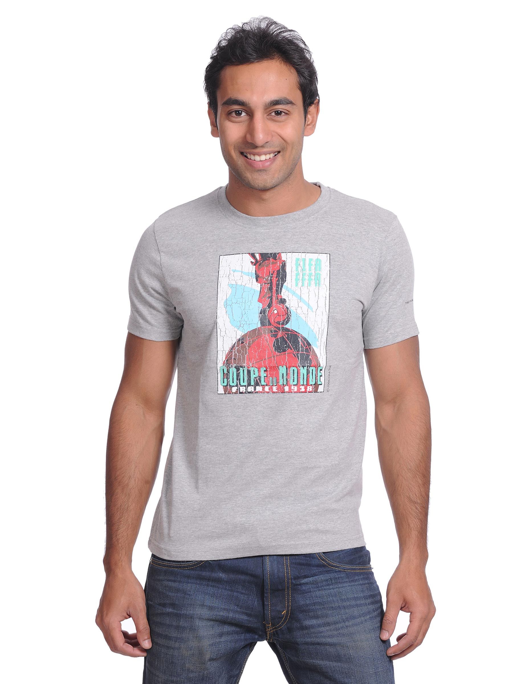 FIFA Mens France 1938 Grey T-shirt