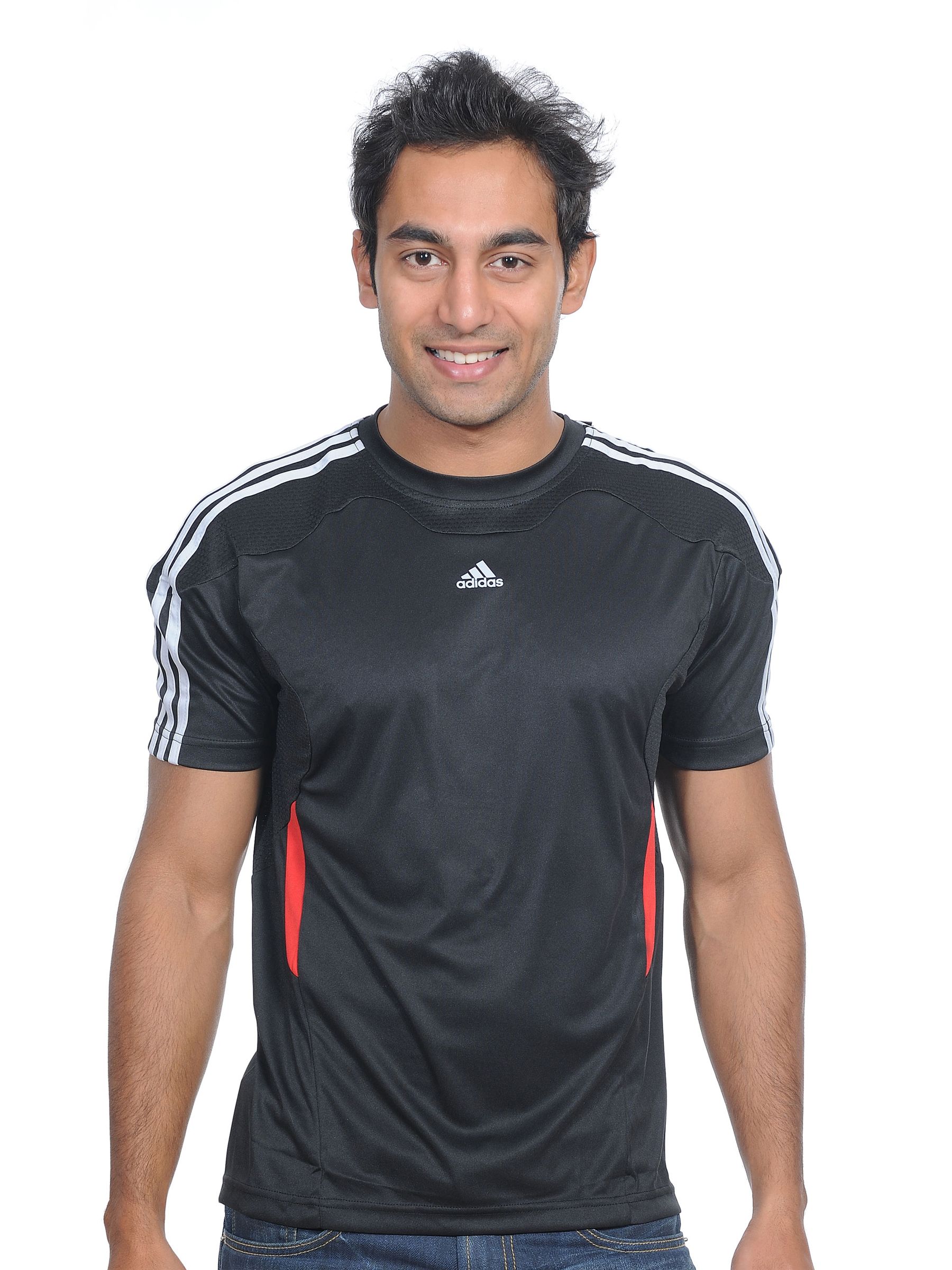 ADIDAS Mens Multi Black T-shirt