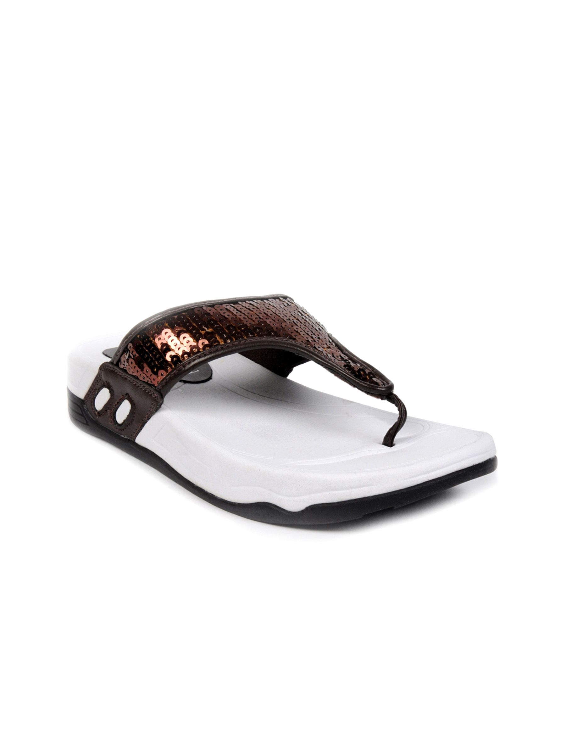 Carlton London Women Glitterati Copper Platforms