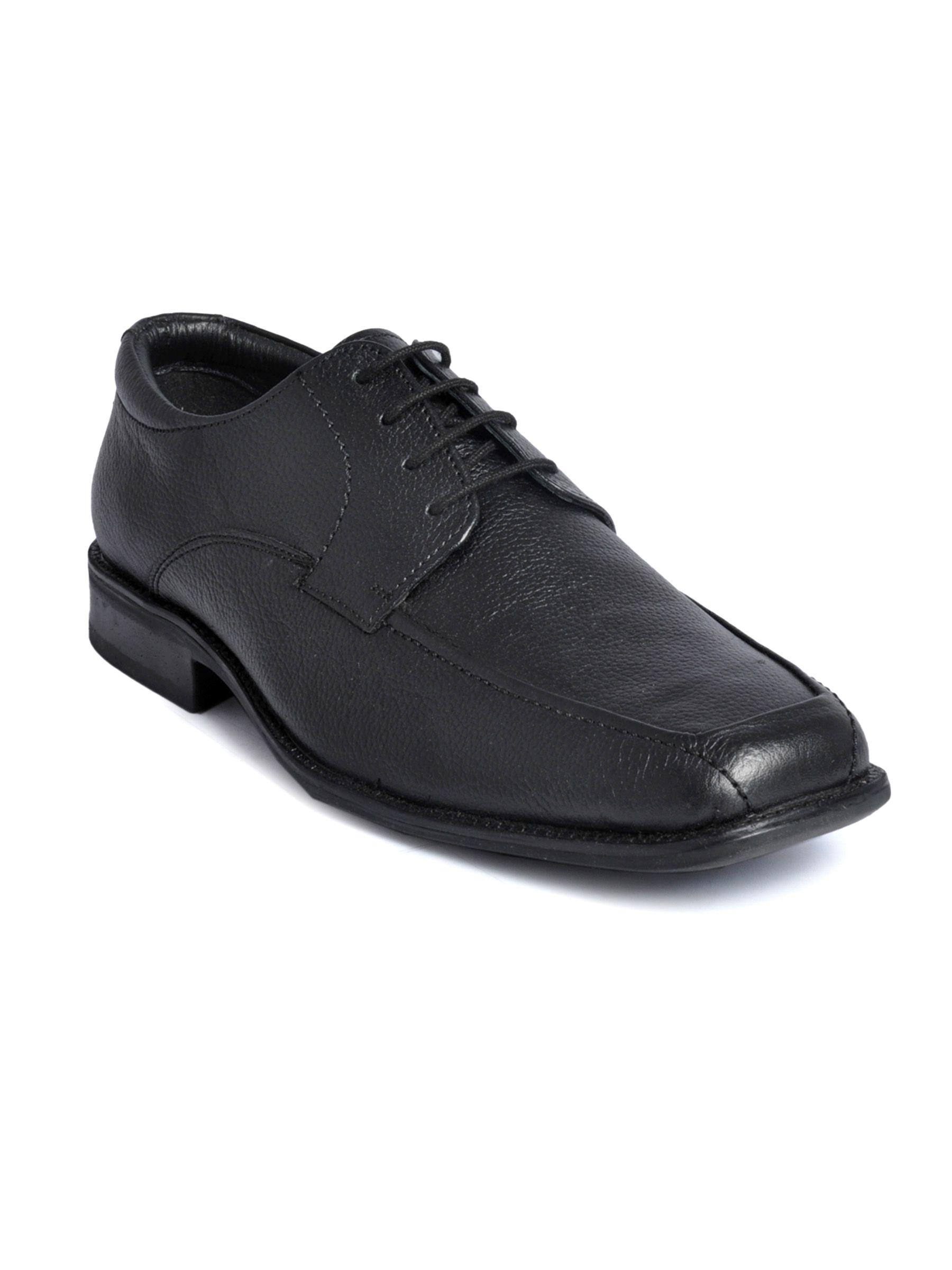 Hush Puppies Men Jungle Black Formal Shoes