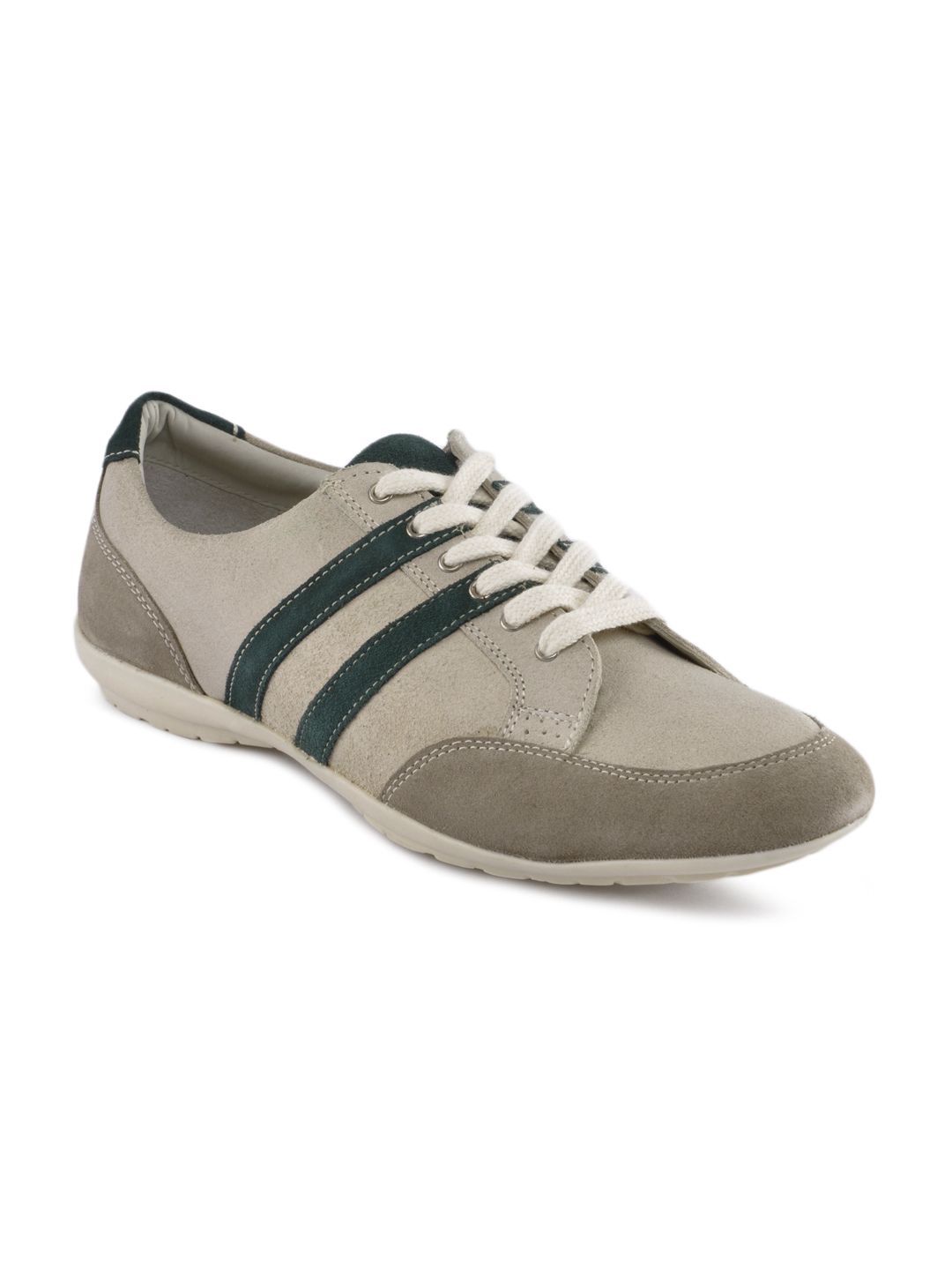 United Colors of Benetton Men Classic Sneakers Off White Casual Shoes
