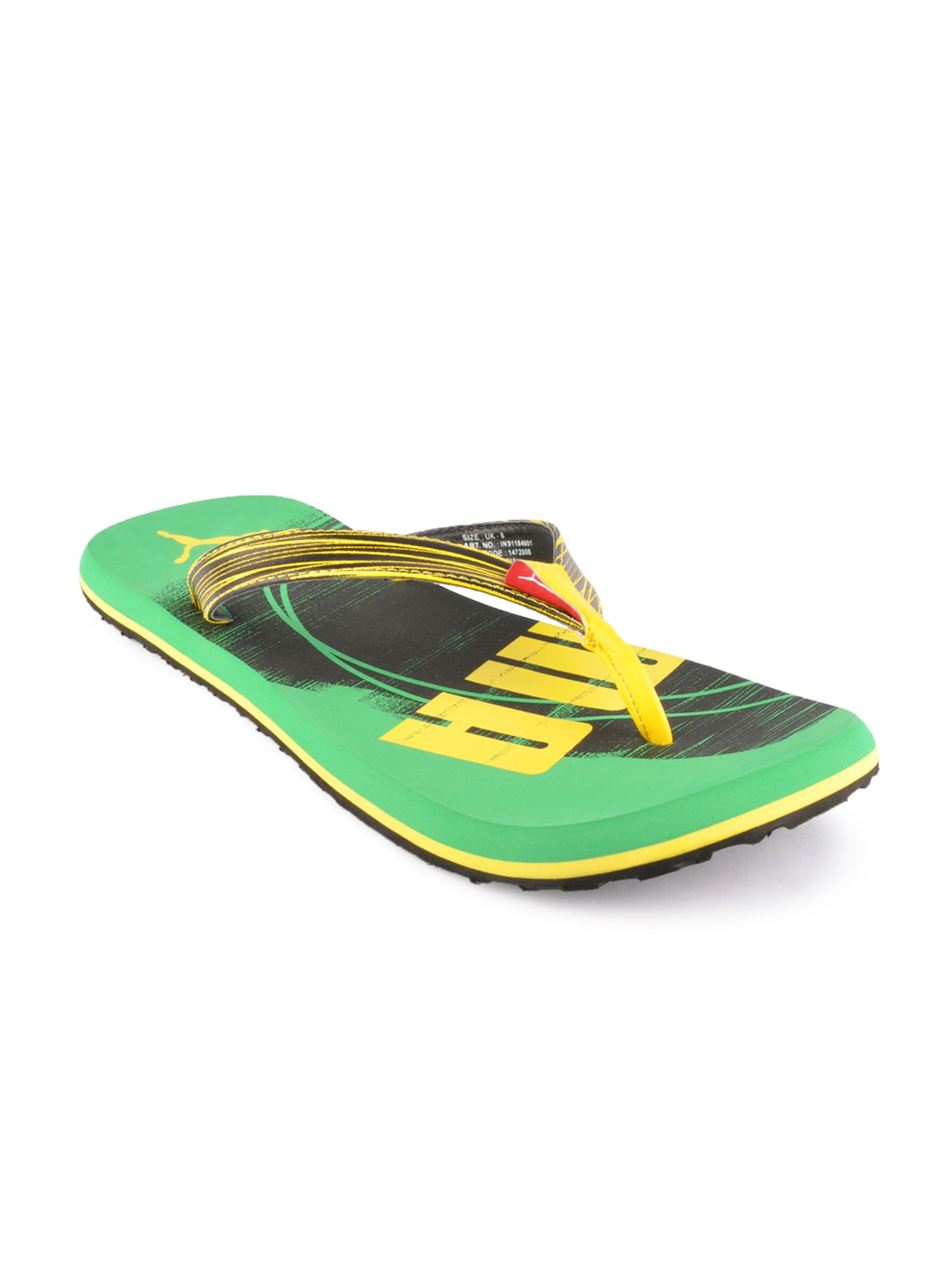 Puma Unisex Jive Green Slippers