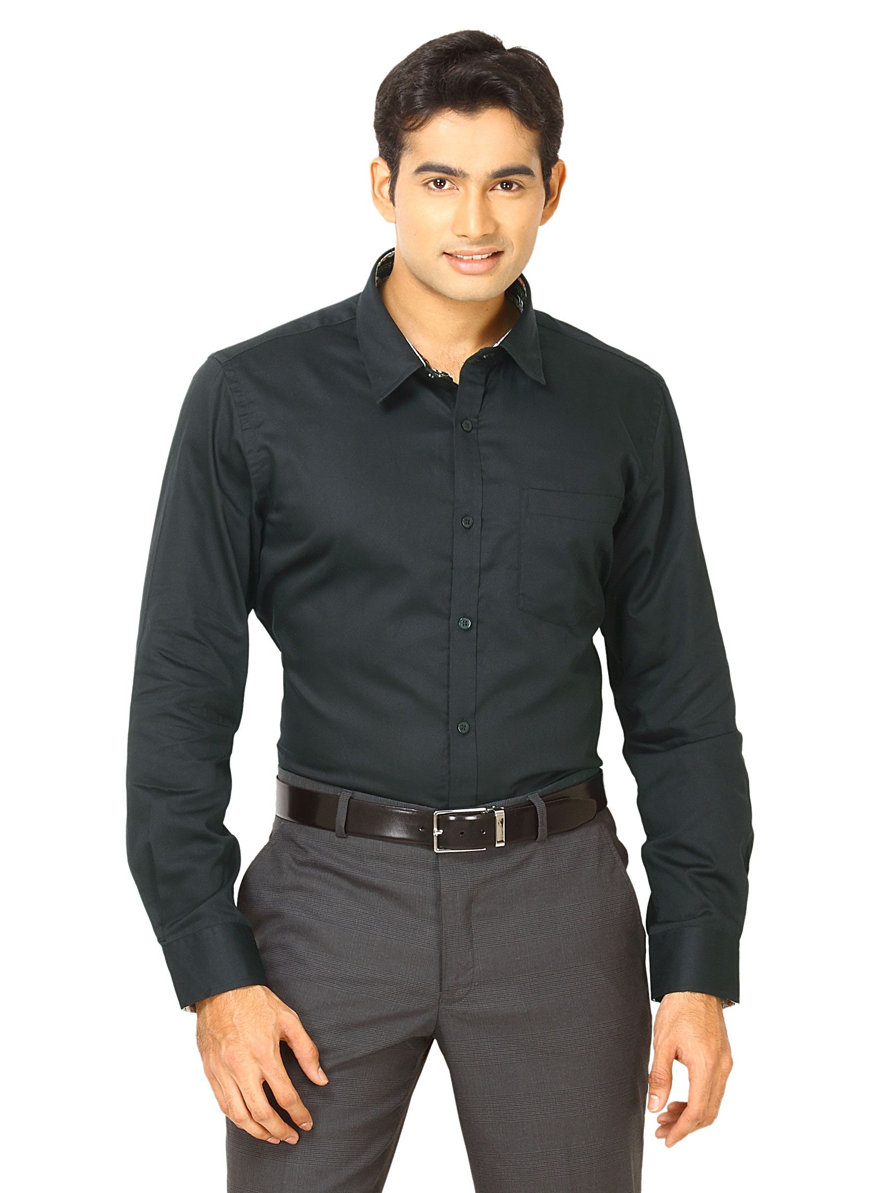 Indigo Nation Men BL Black Shirts