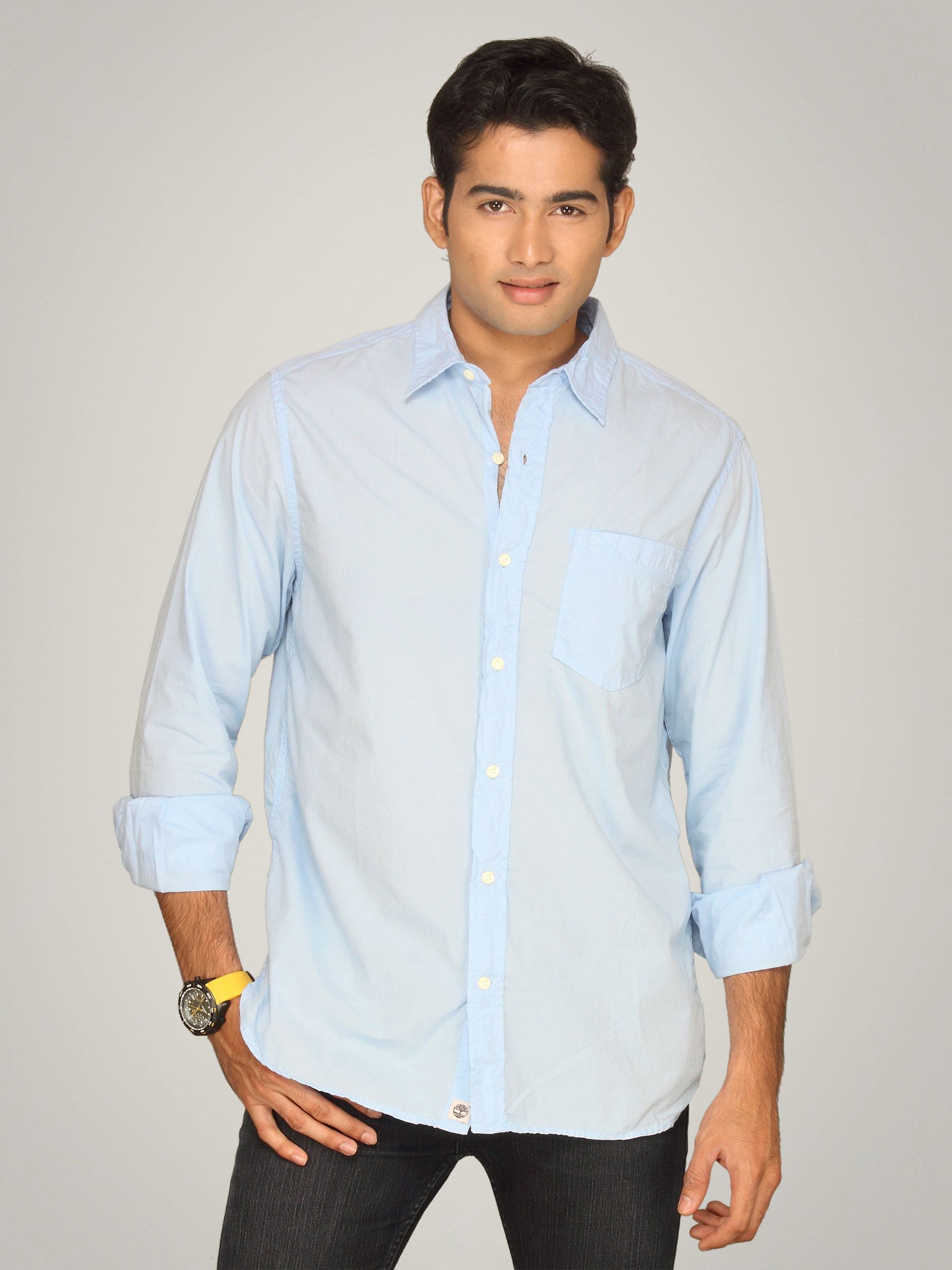 Timberland Men Claremont Popl Blue Shirt