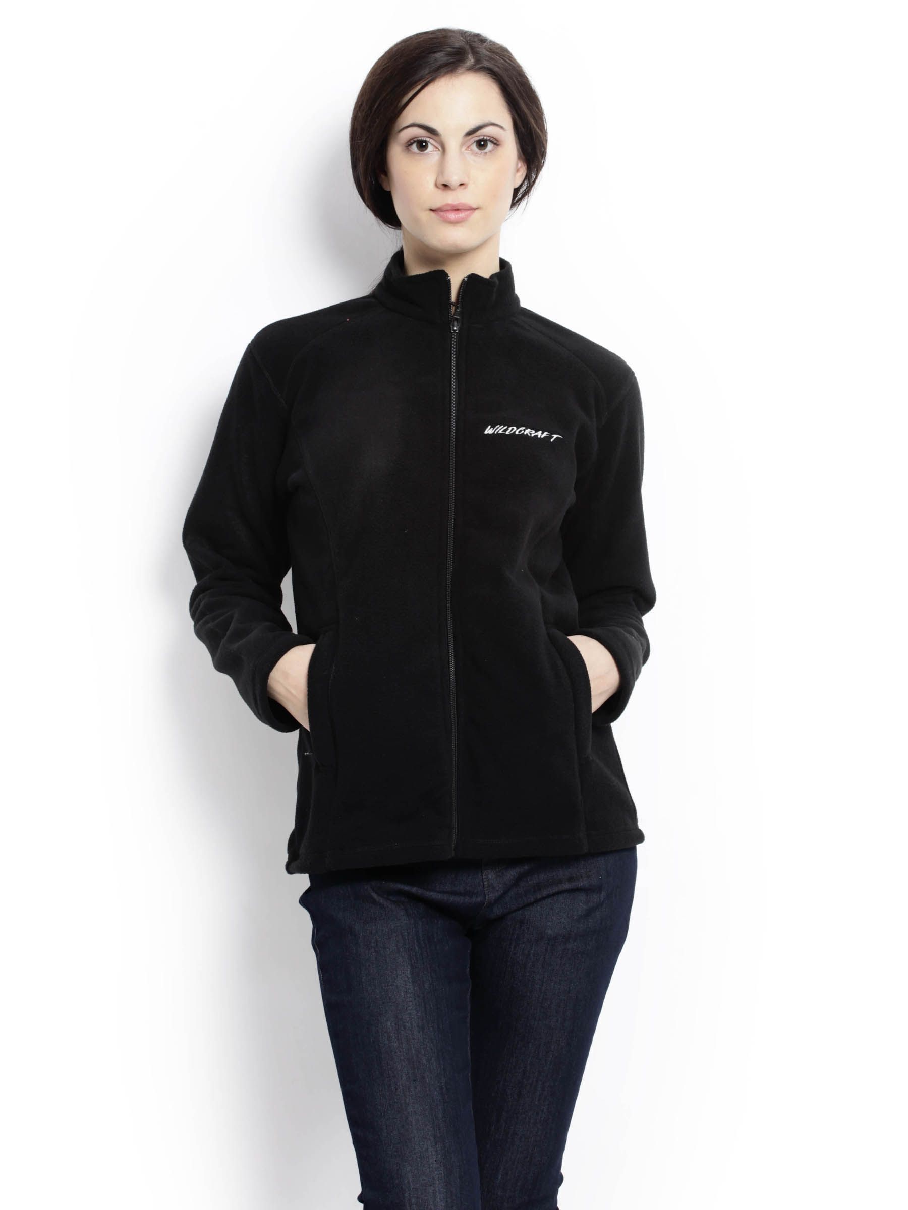 Wildcraft Women Solid Black Jacket