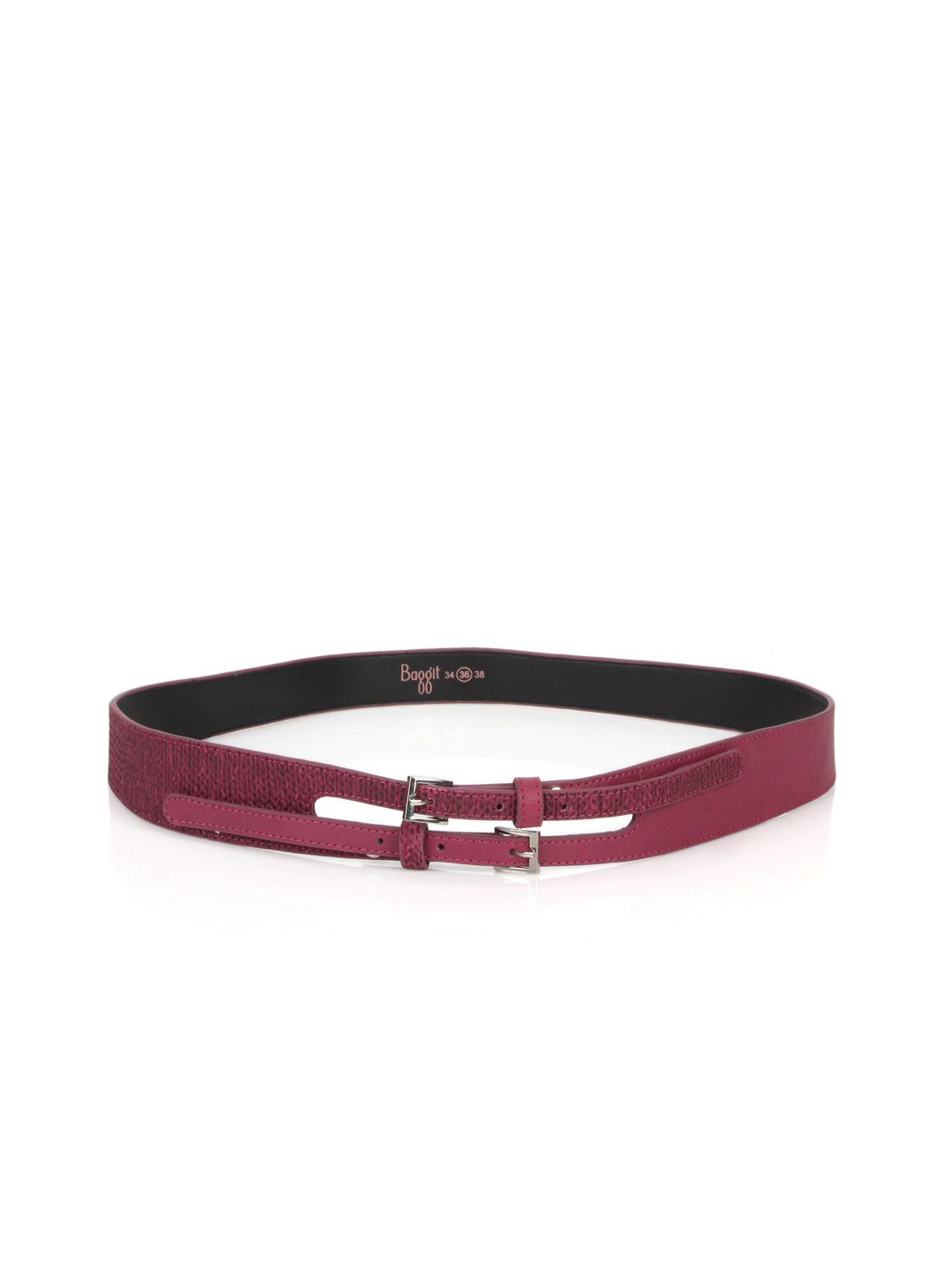 Baggit Women Bloom Taj Pink Belt