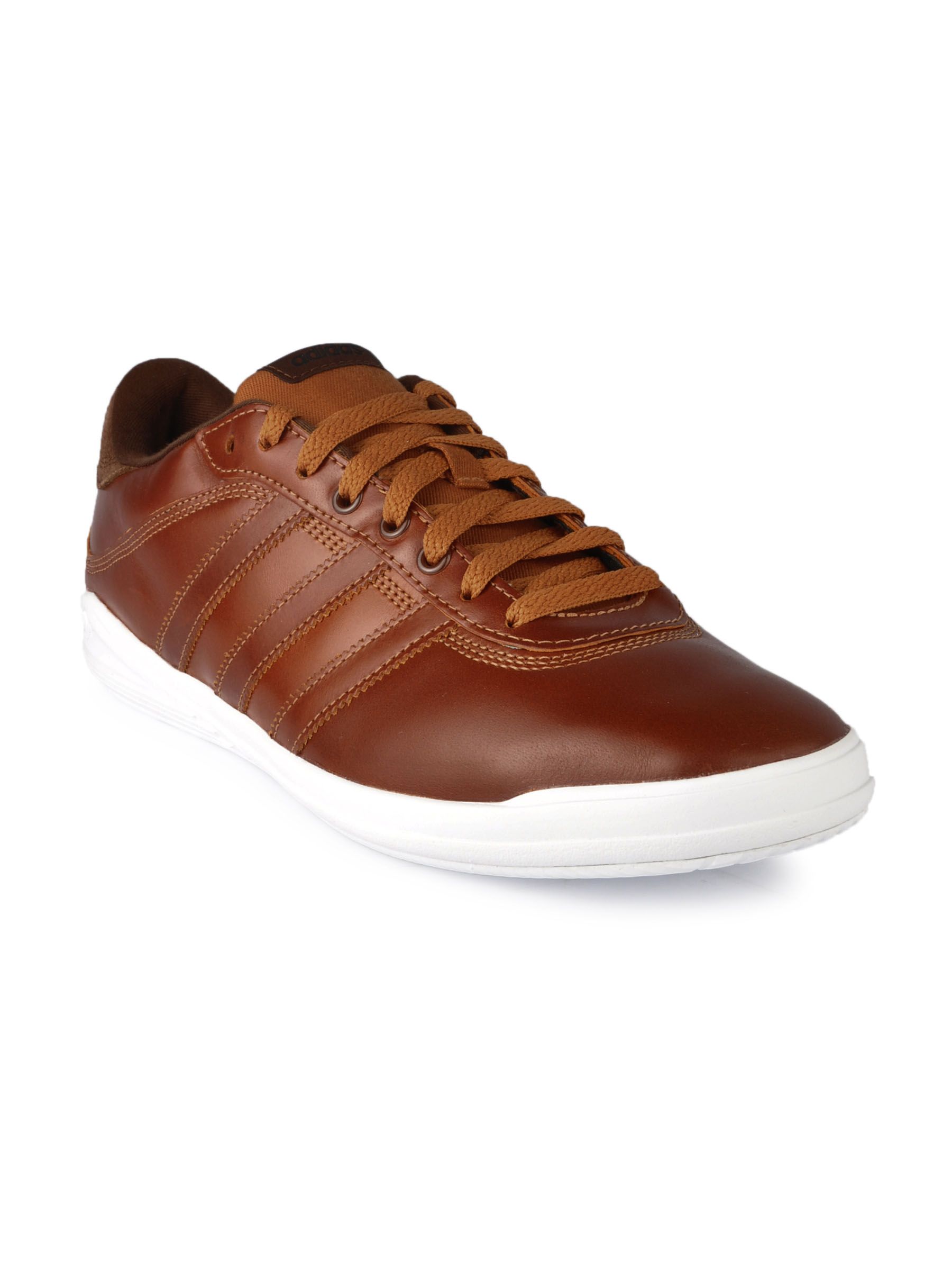 ADIDAS Originals Men Adi T Tennis Brown Casual Shoes