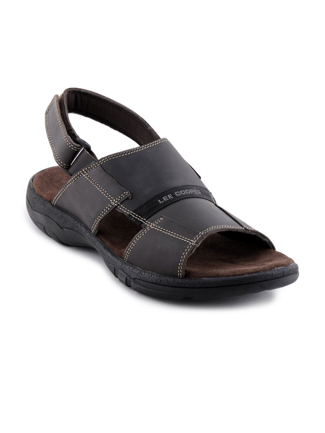 Lee Cooper Men Brown Casual Sandals