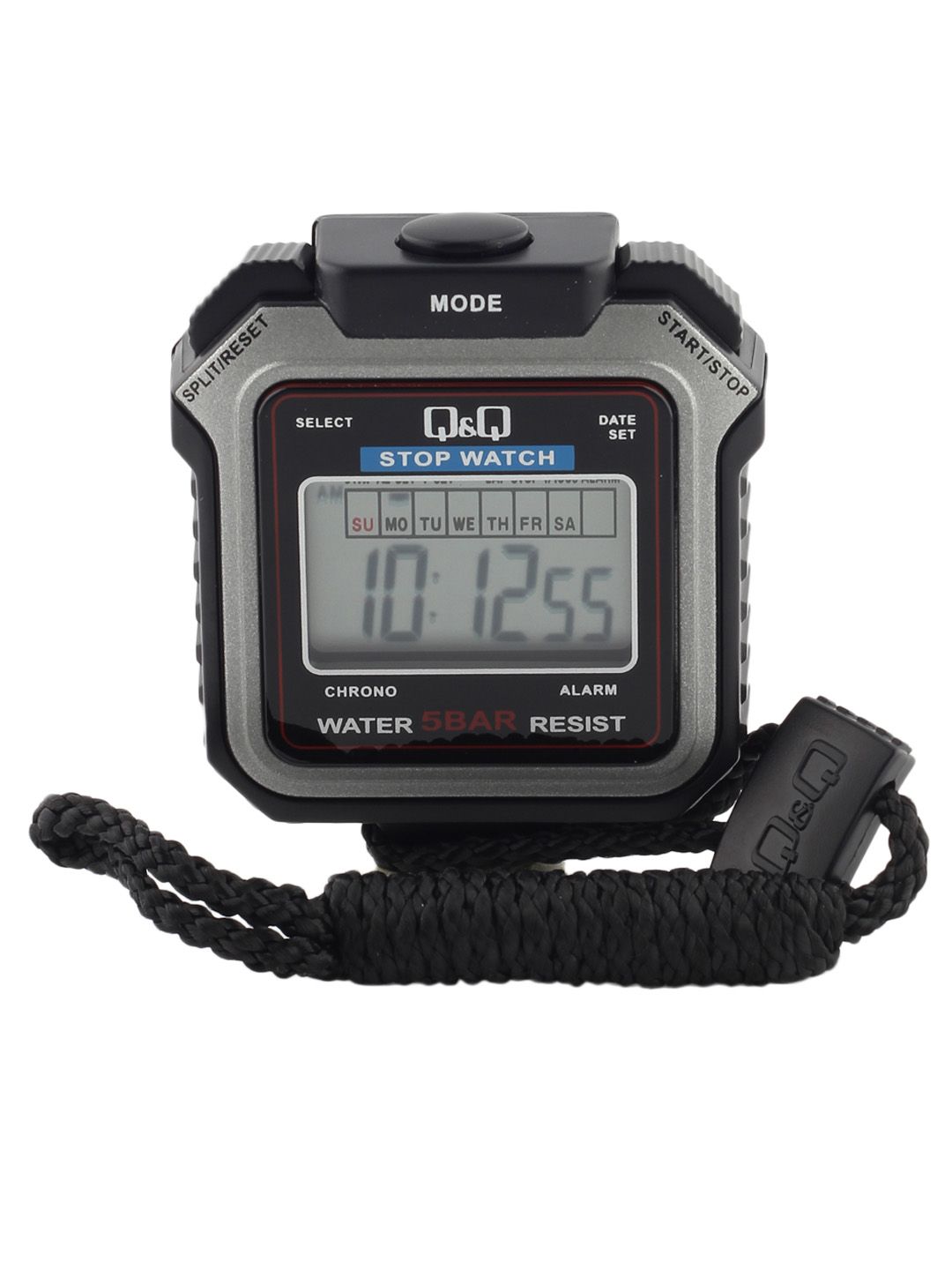 Q&Q Unisex Black Digital Stop Watch