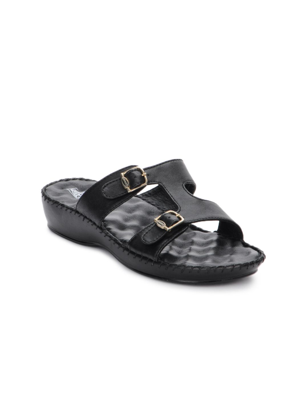 Tiptopp Women Black Flats