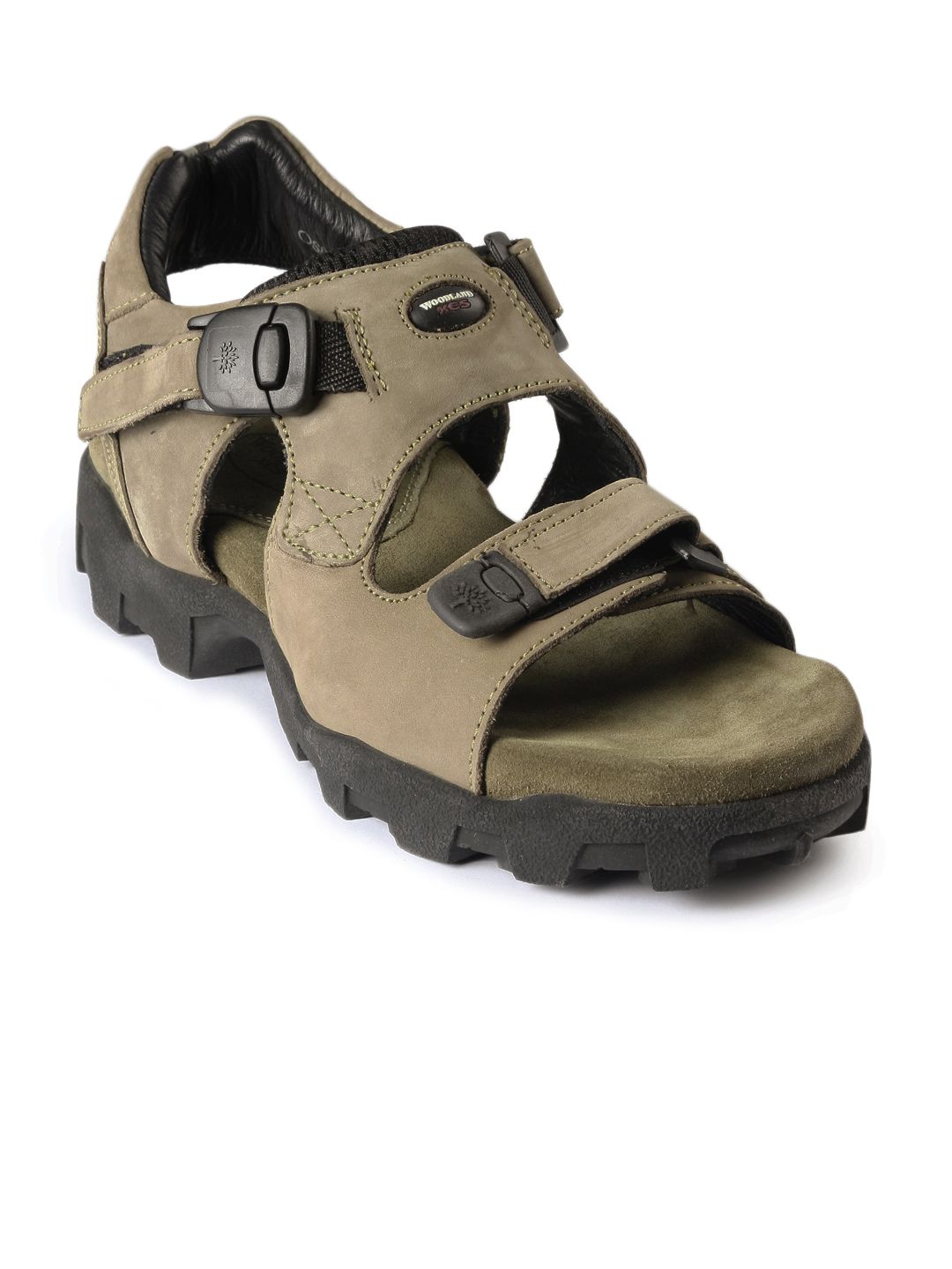 Woodland Men Camel Casual Sandals