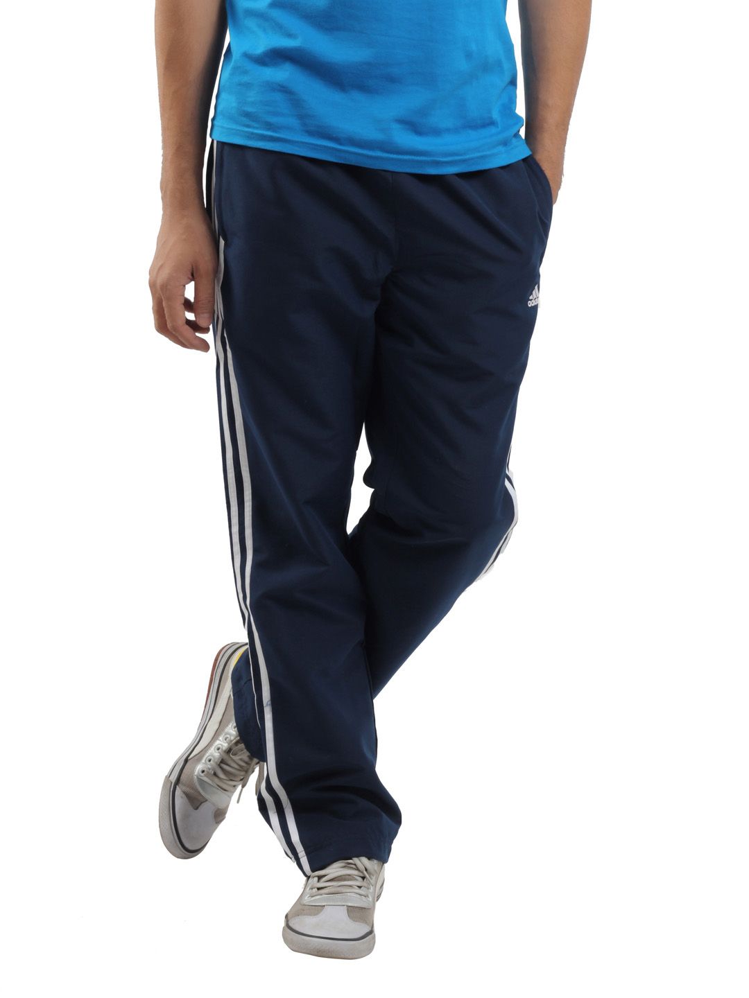 Buy Adidas Men Navy Blue Track Pants - 293 - Apparel for Men - 70810
