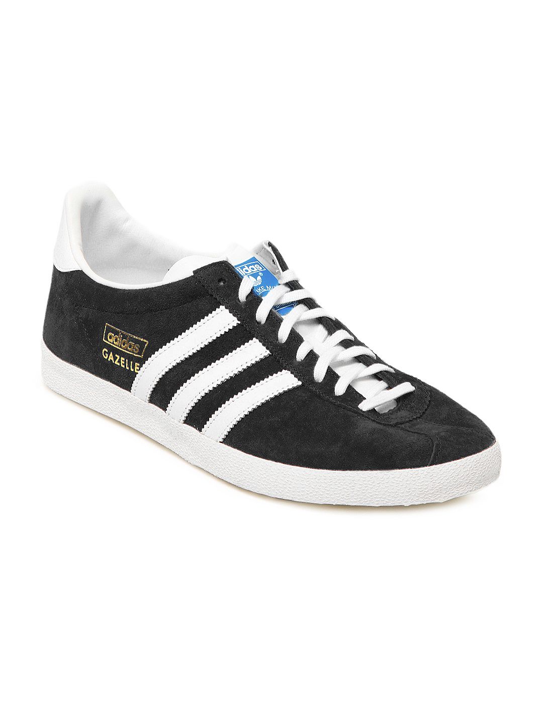Buy Adidas Originals Men Black Gazelle OG Casual Shoes - 632 - Footwear ...