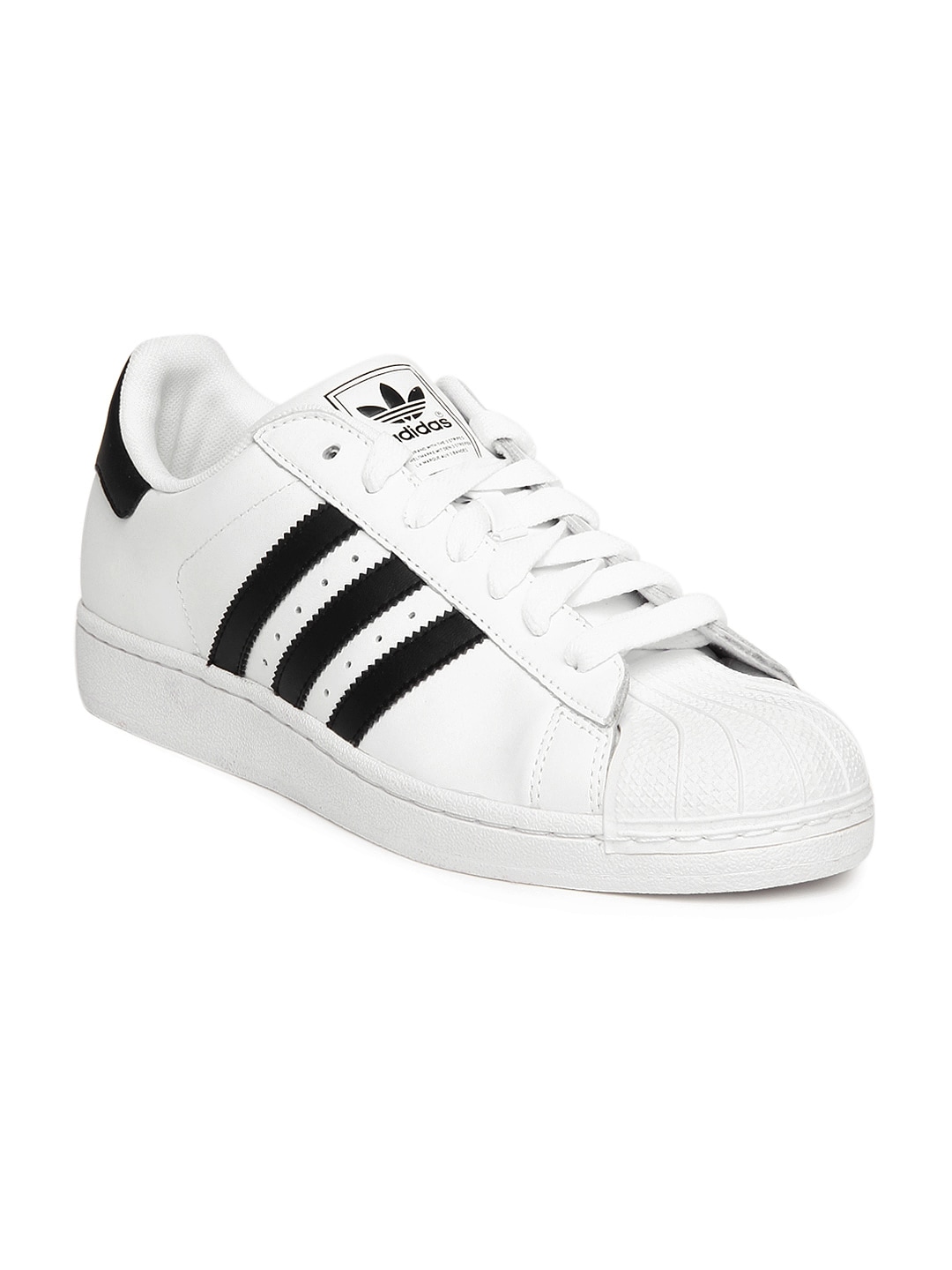 adidas Originals Superstar 2 White Black White Shoeteria