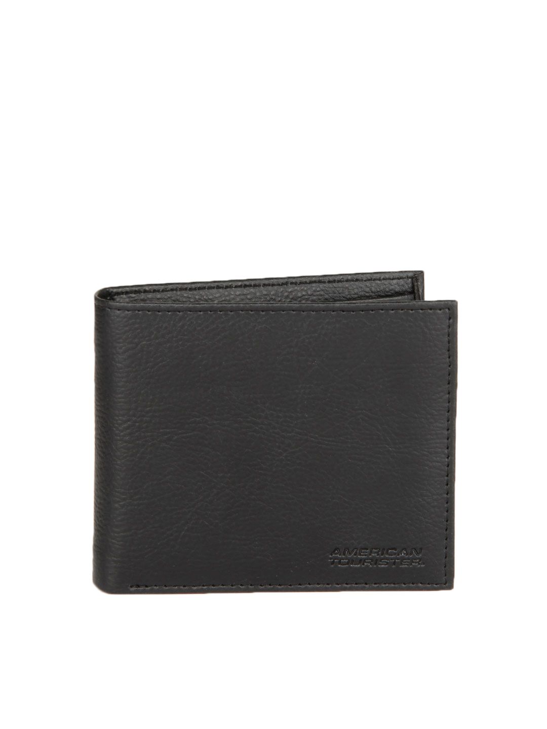 American Tourister Men Black Slim Fold Wallet