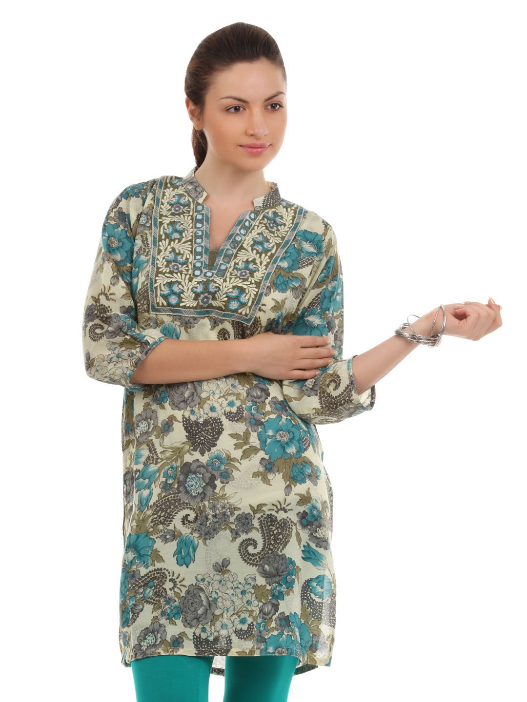 Aneri Women Multi Coloured Kurta