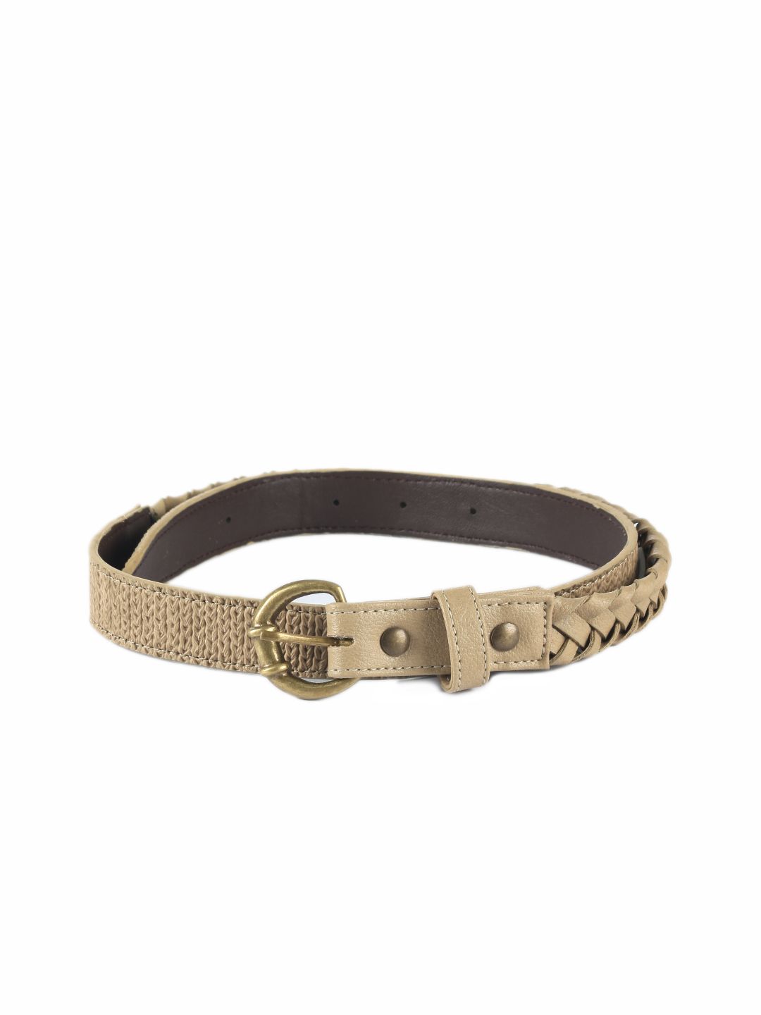 Baggit Women Yacho Jhuti Beige Belt