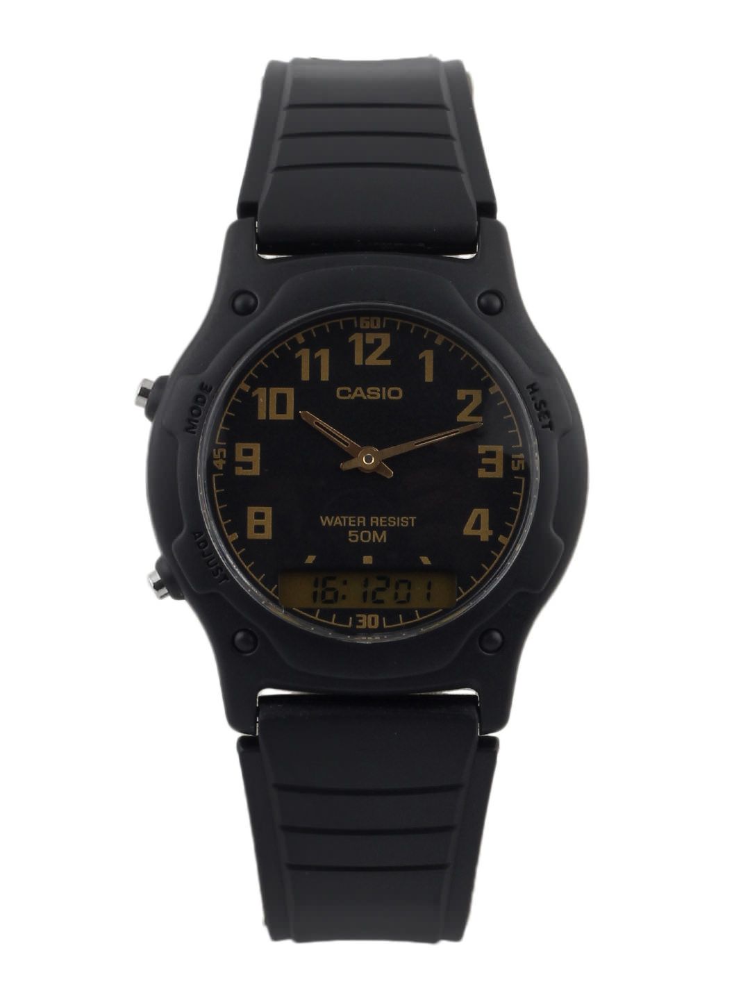 CASIO YOUTH Men Black Dial Analgue & Digital Watch AD92