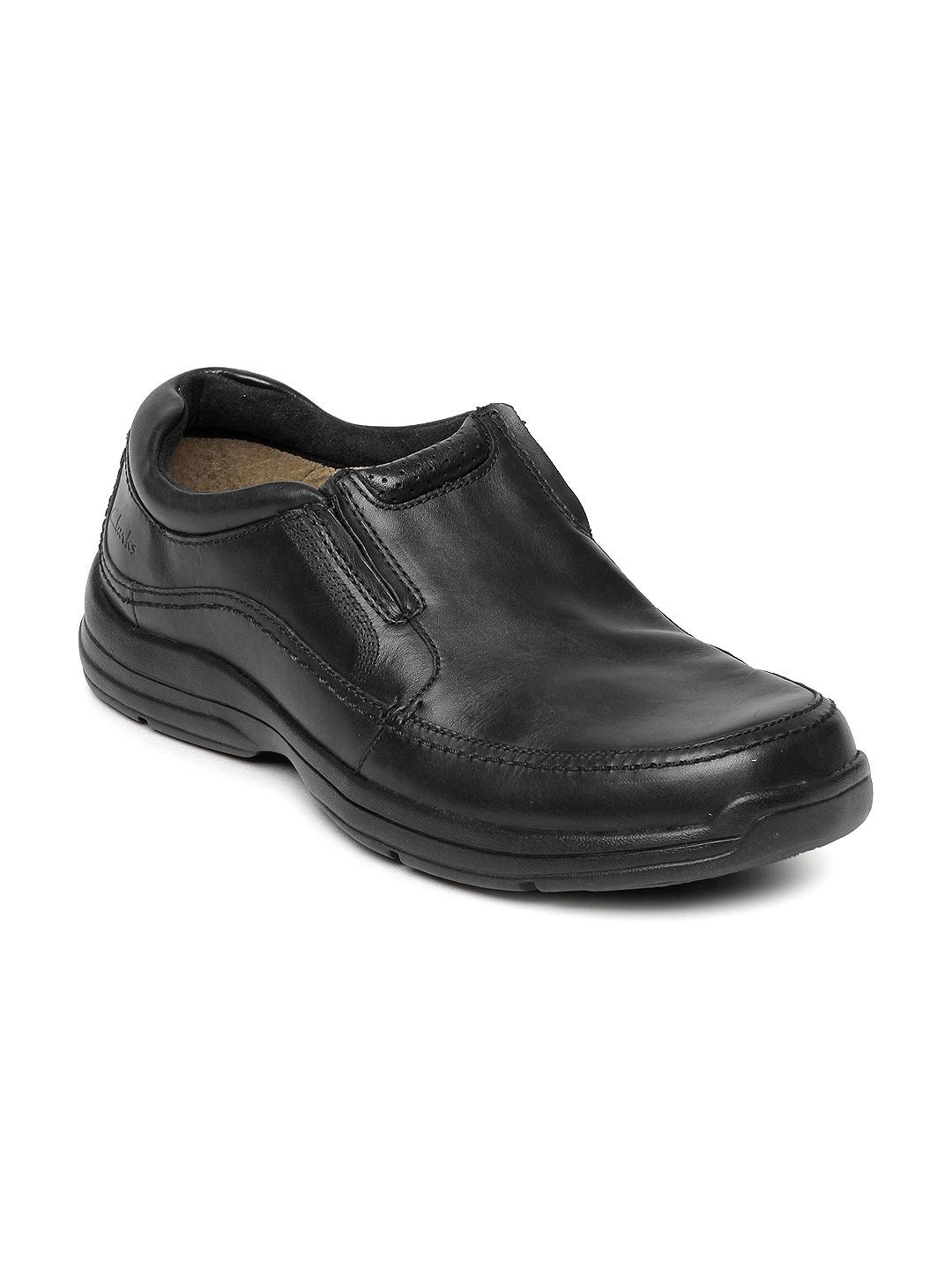 Clarks Men Black Supa Step Casual Shoes