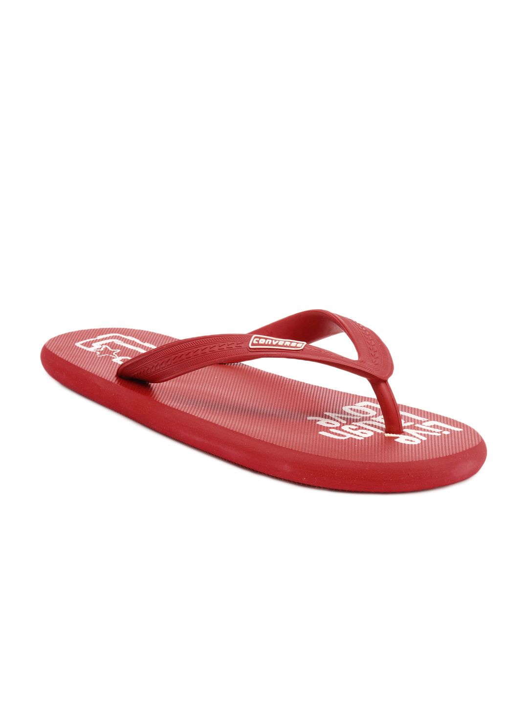 Converse Men Red Flip Flops