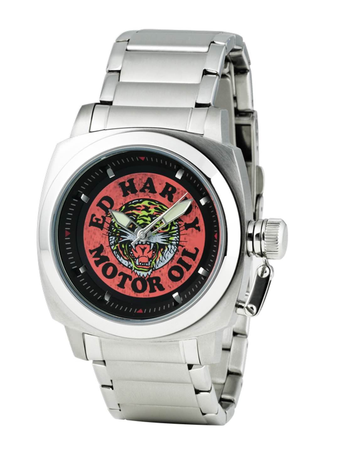 Ed Hardy Men Black Dial Watch