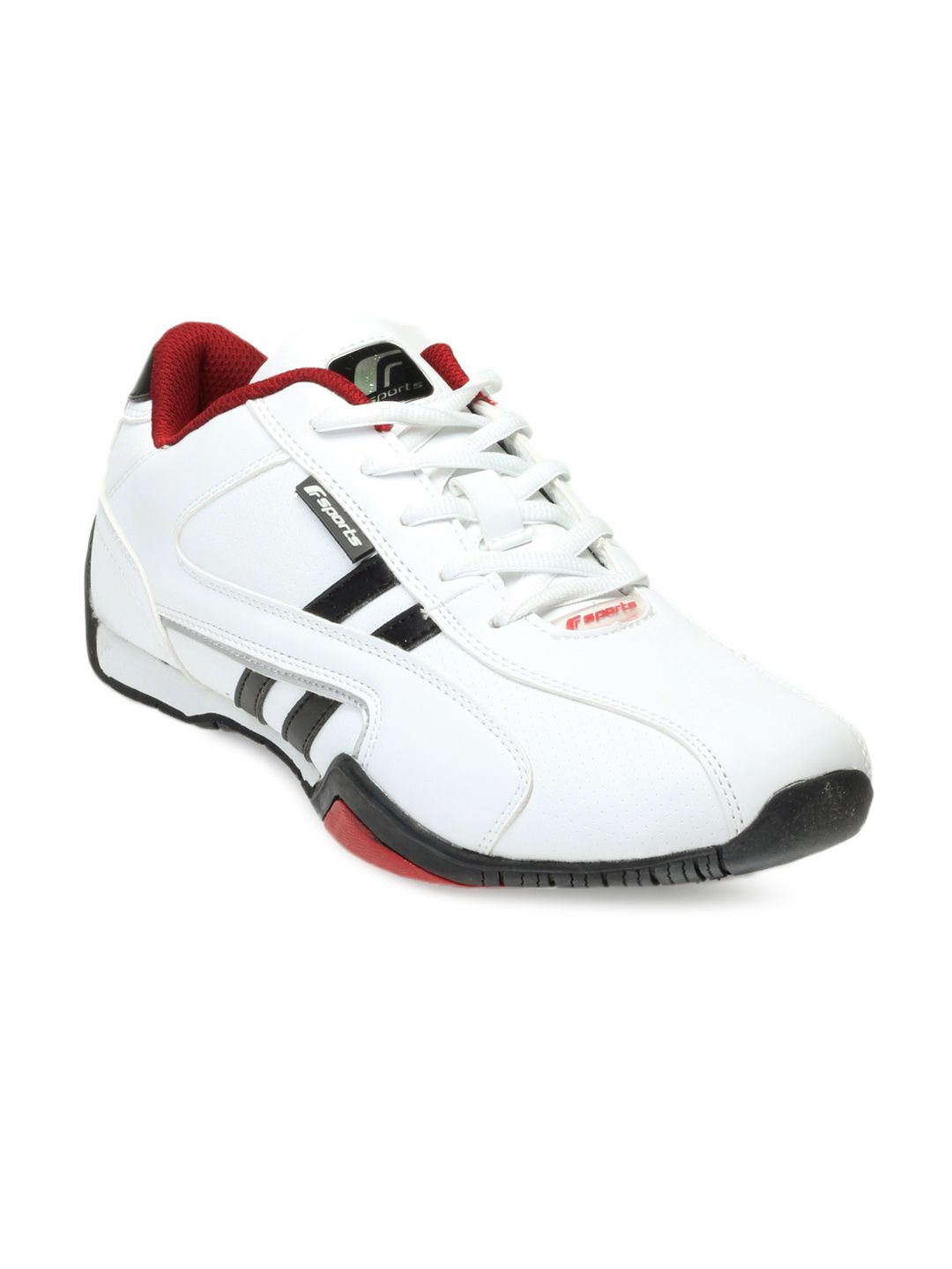 F Sports Men White Velocity Sports Shoes