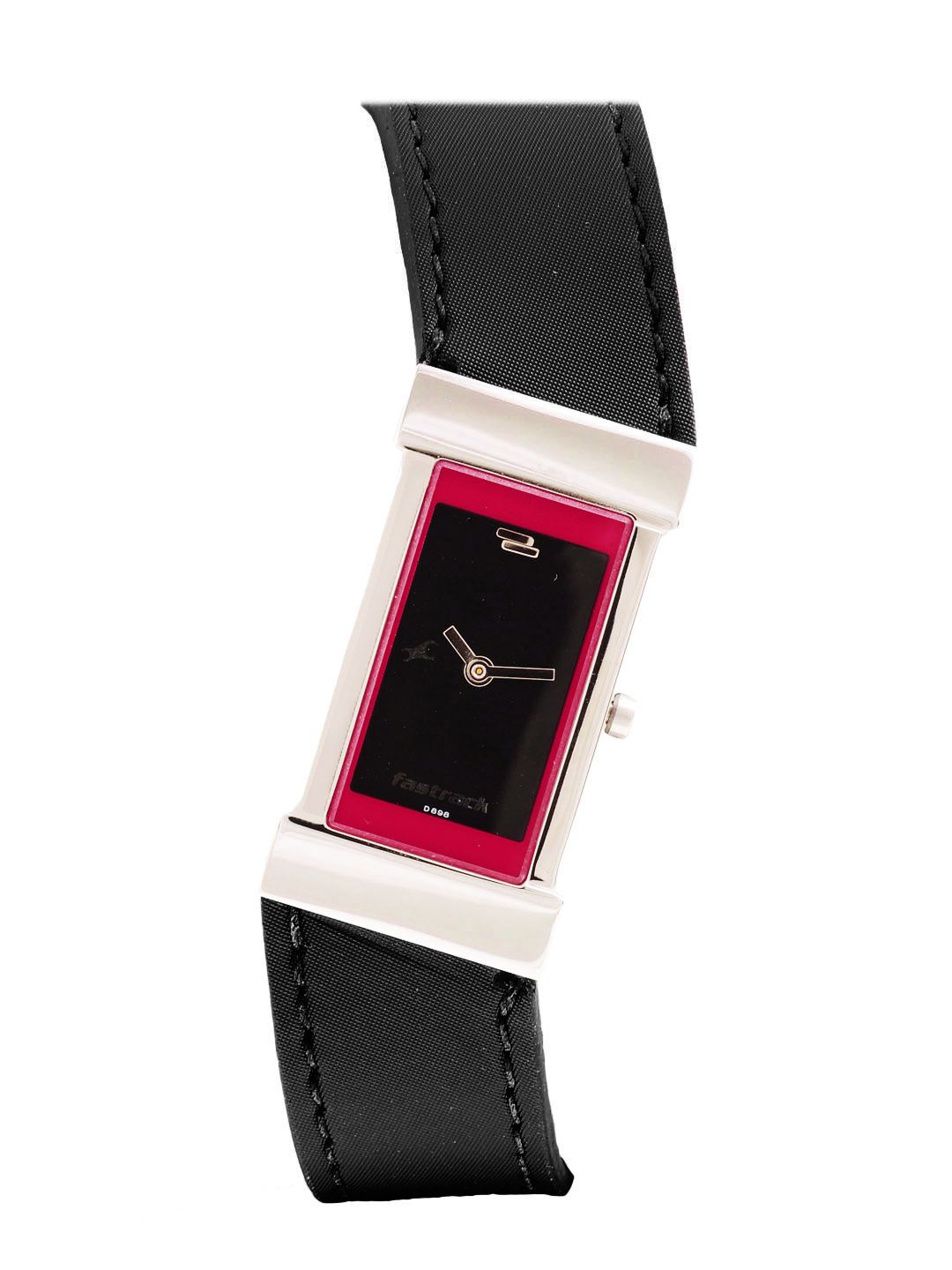Fastrack Women Black Dial Watch N6037SL02