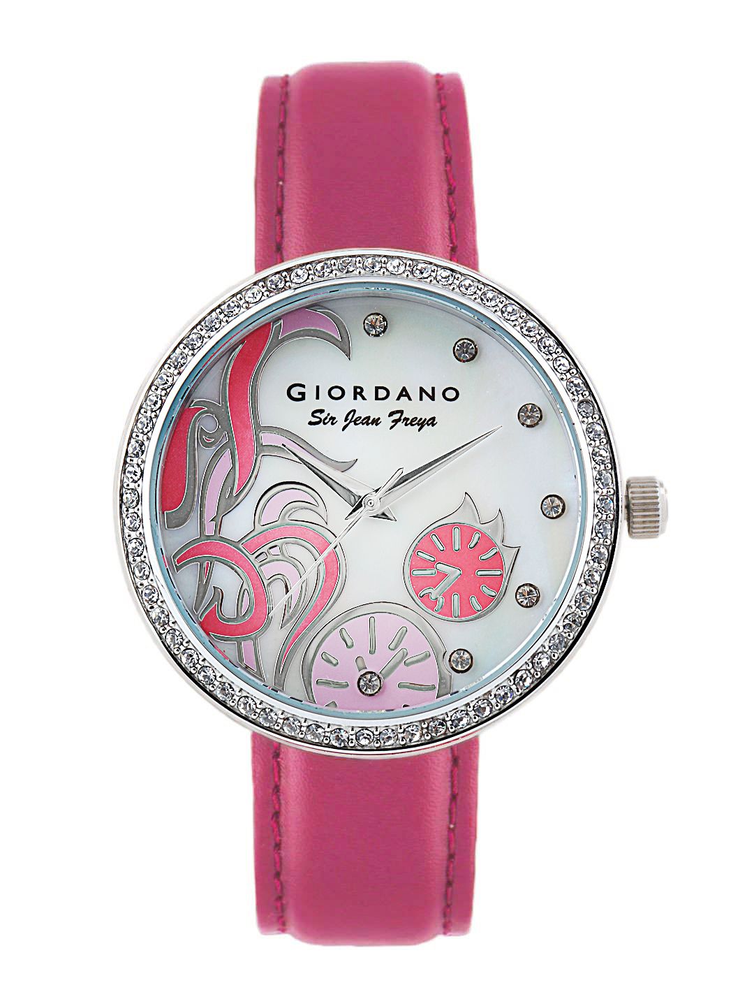 Giordano Women White Dial Watch