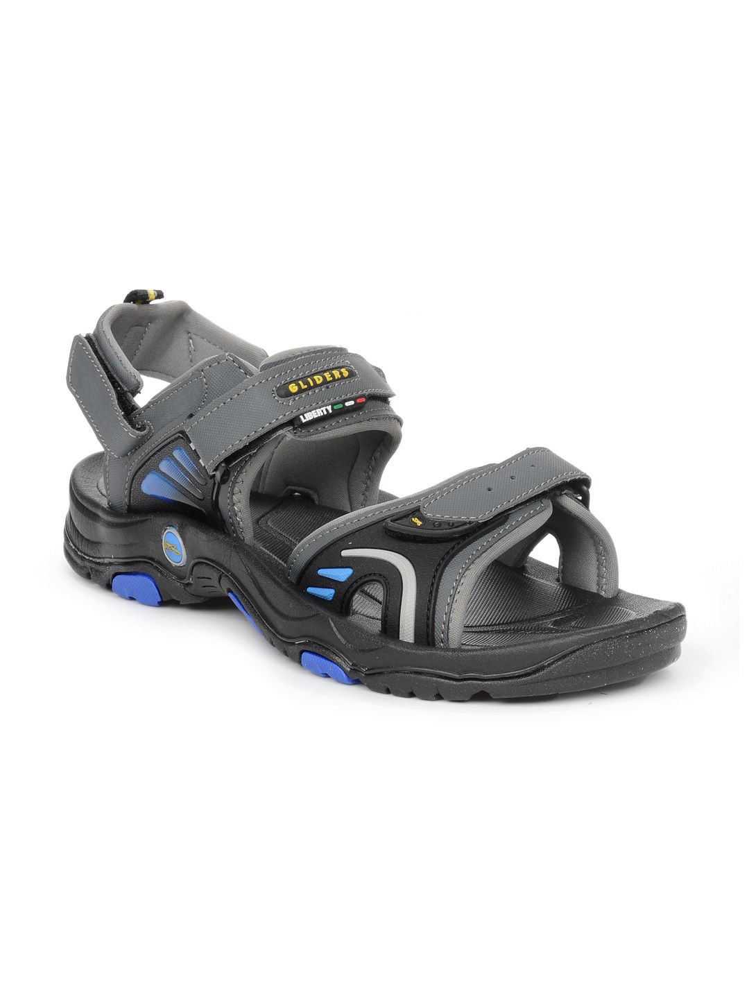 Gliders Men Grey Sandals