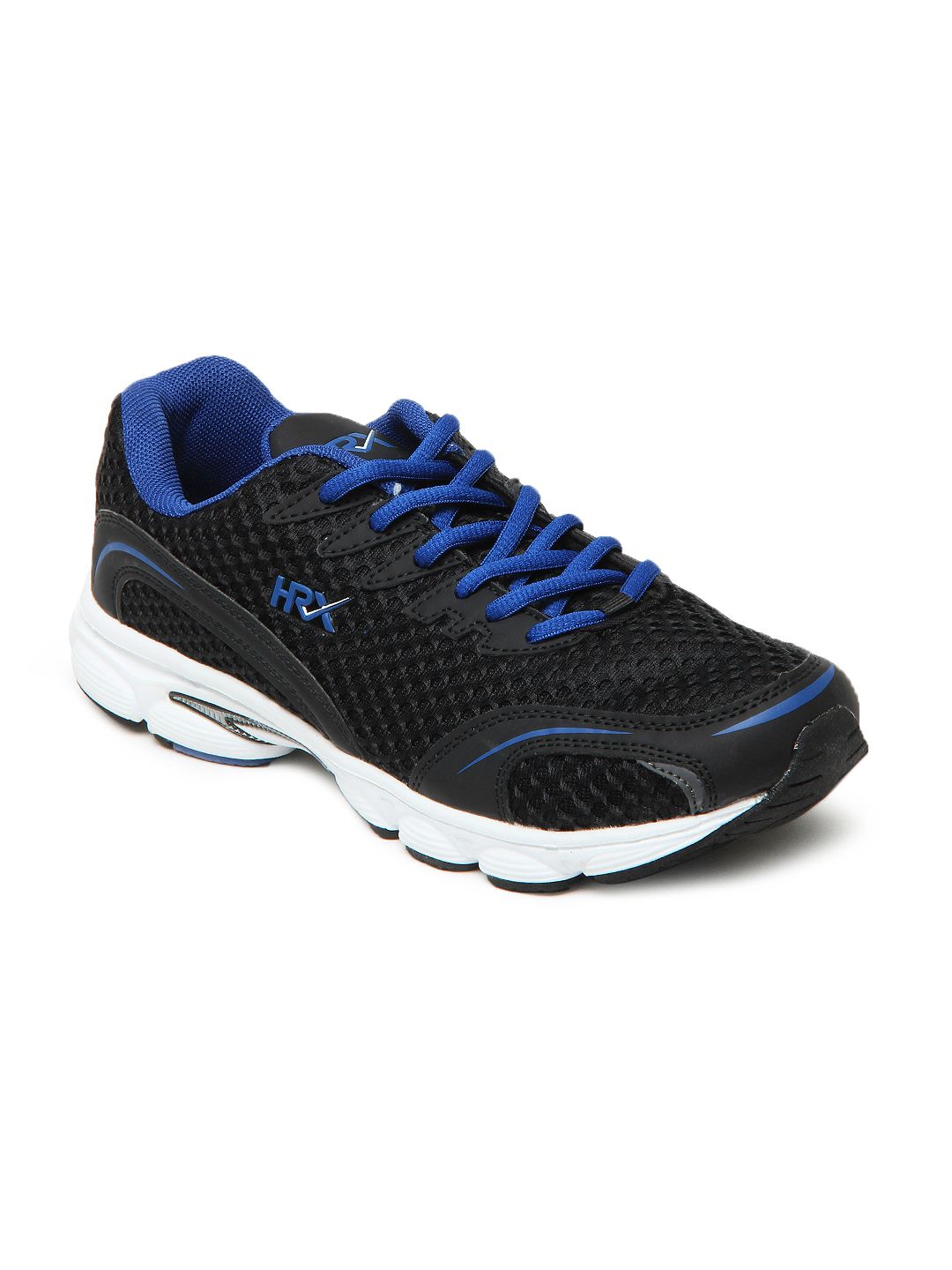 Buy HRX By Hrithik Roshan Men Black & Blue Sports Shoes - 634 ...